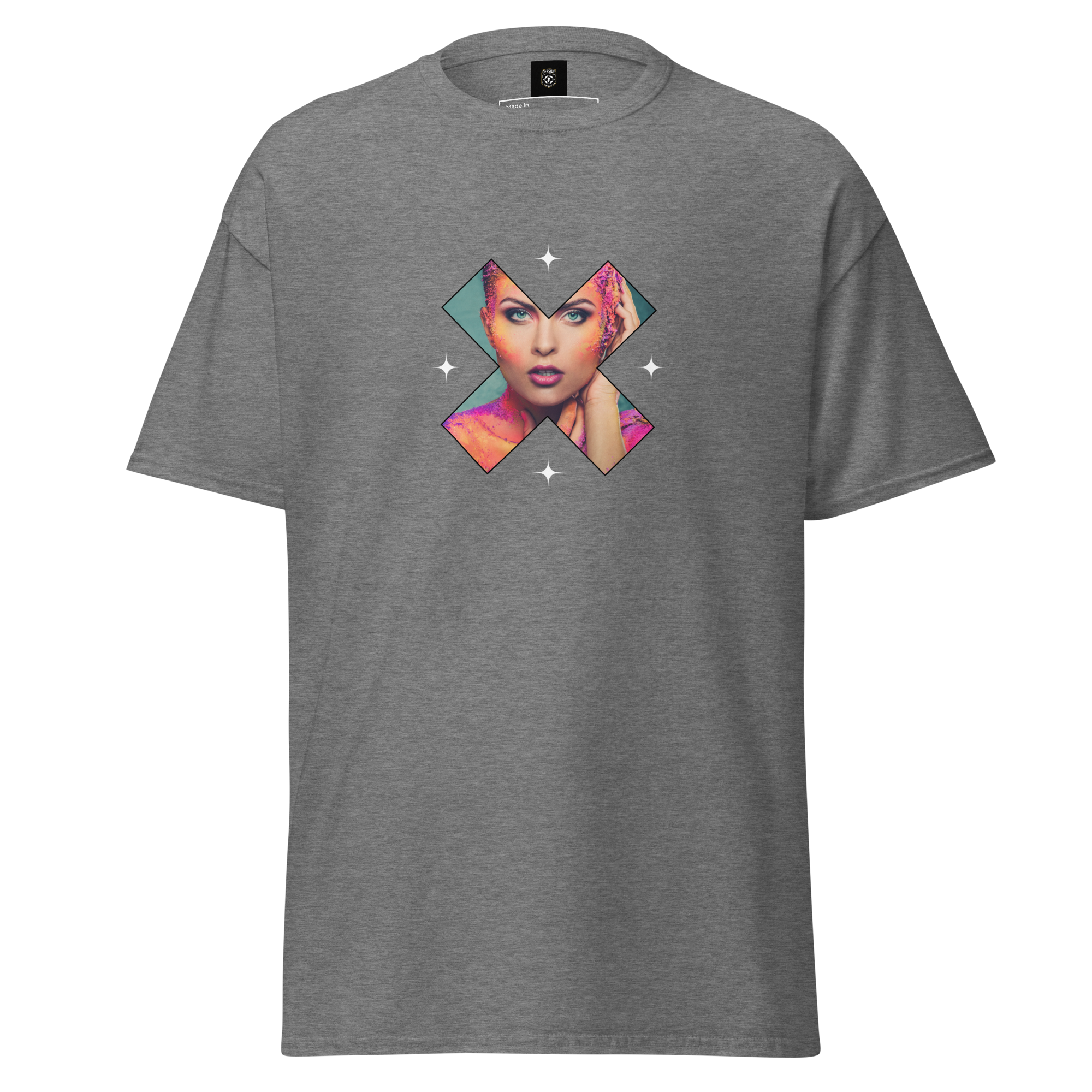 Cyber Muse Tee - Stylish Comfort for the Modern Trendsetter - OFFSIDE CLUB