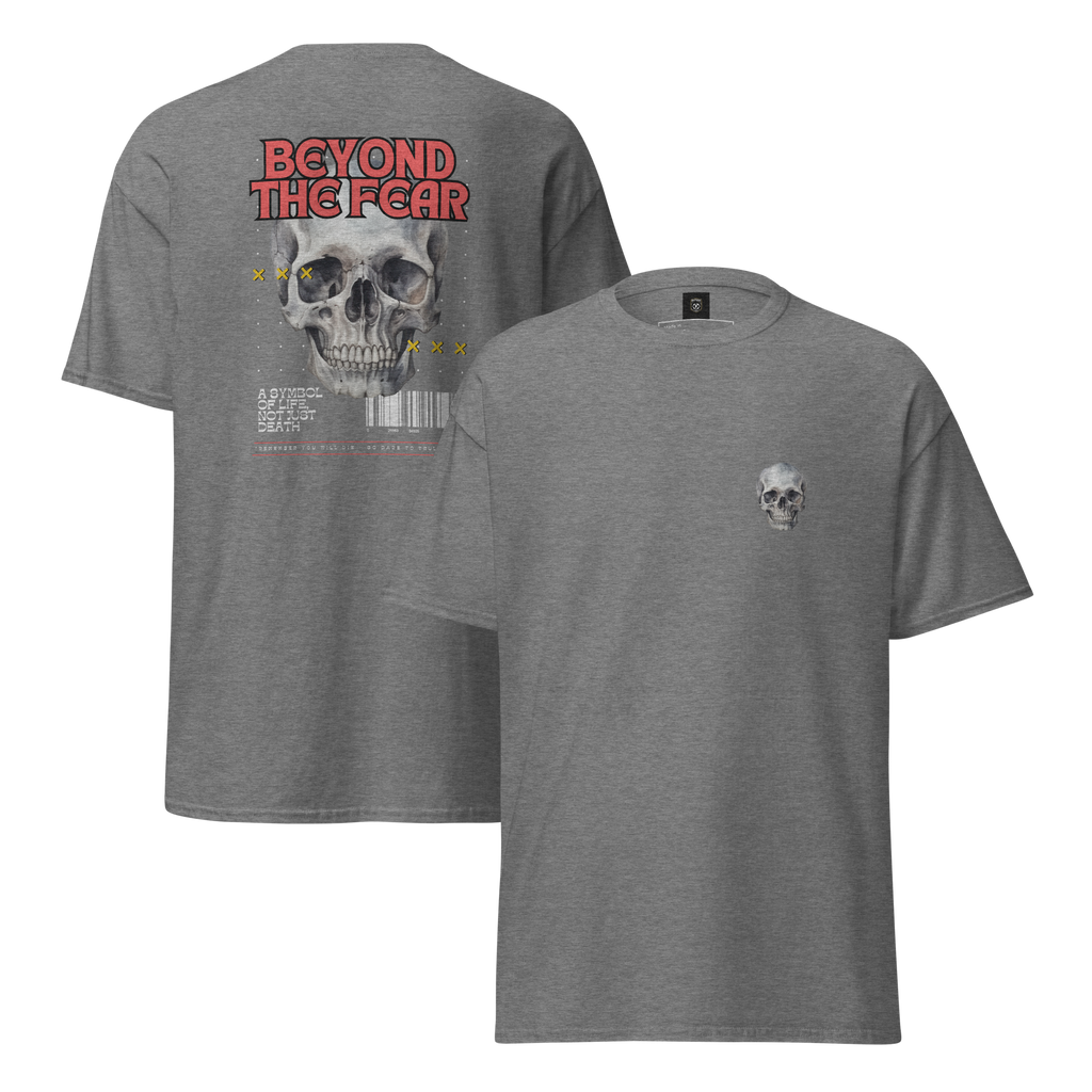 Beyond the Fear Graphic Tee - Inspiring Beyond the Fear T-Shirt for Everyday Courage - OFFSIDE CLUB