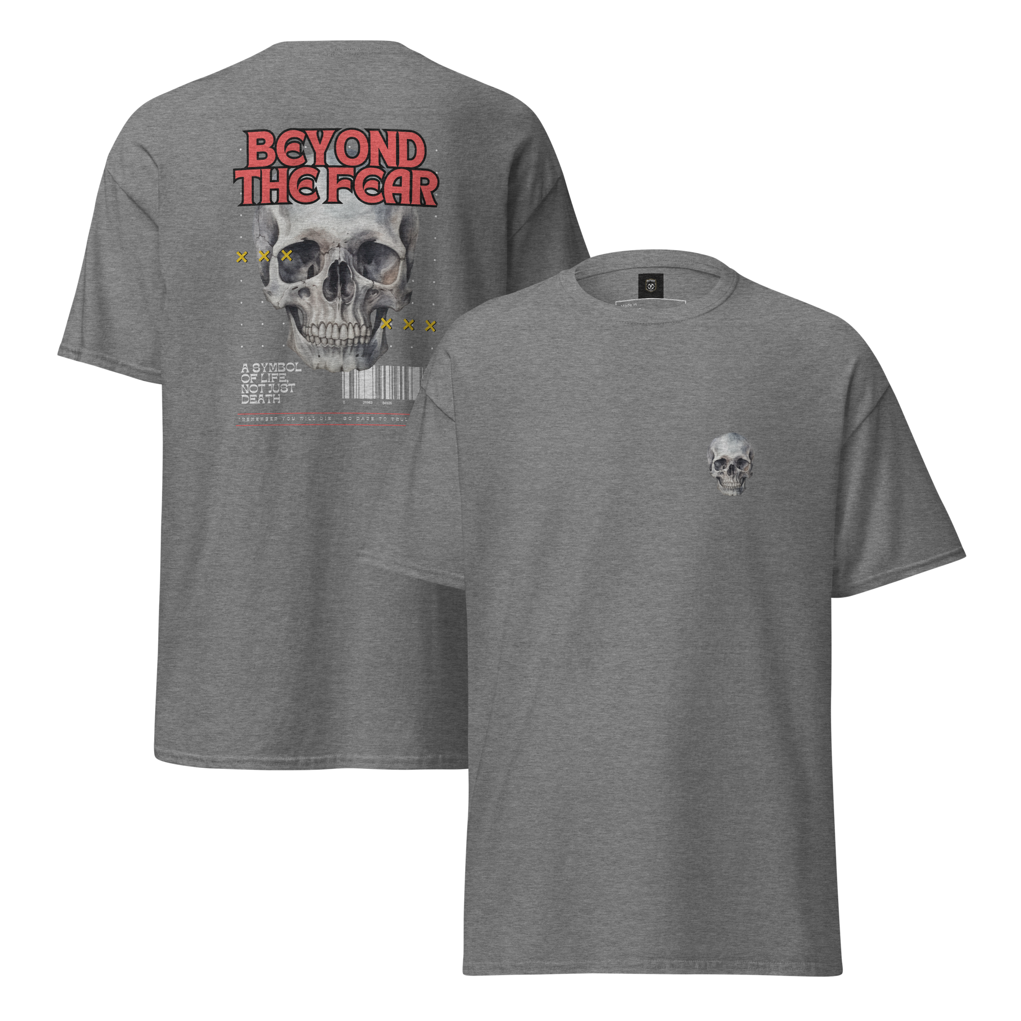 Beyond the Fear Graphic Tee - Inspiring Beyond the Fear T-Shirt for Everyday Courage - OFFSIDE CLUB
