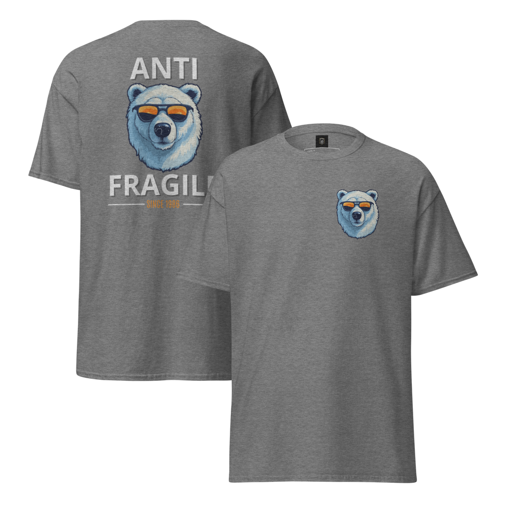 Antifragile Polar Bear Tee - Stand Out in Unique Urban Streetwear for Fearless Fashion - OFFSIDE CLUB