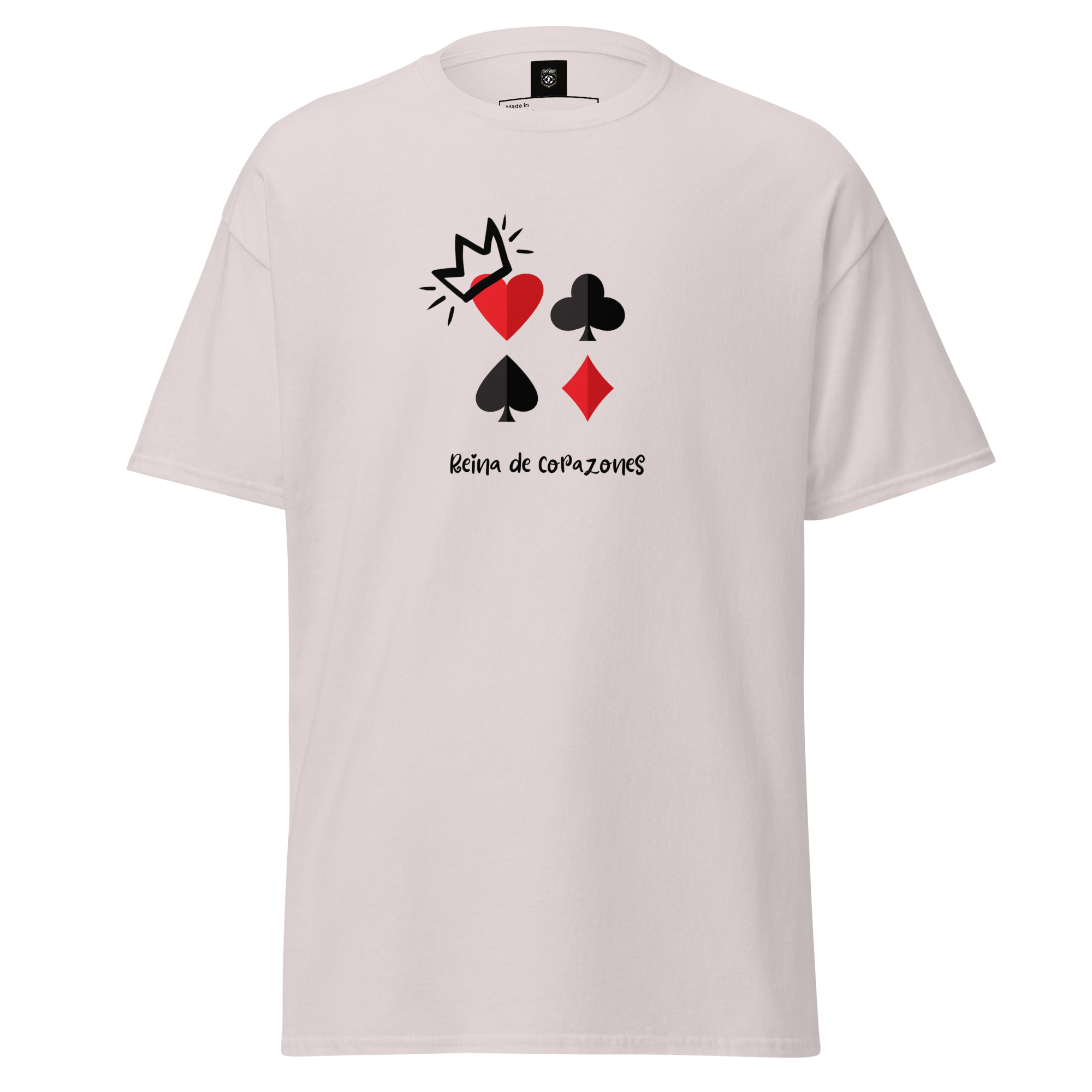 Reina de Corazones Tee - Stylish Statement Shirt for Every Occasion - OFFSIDE CLUB