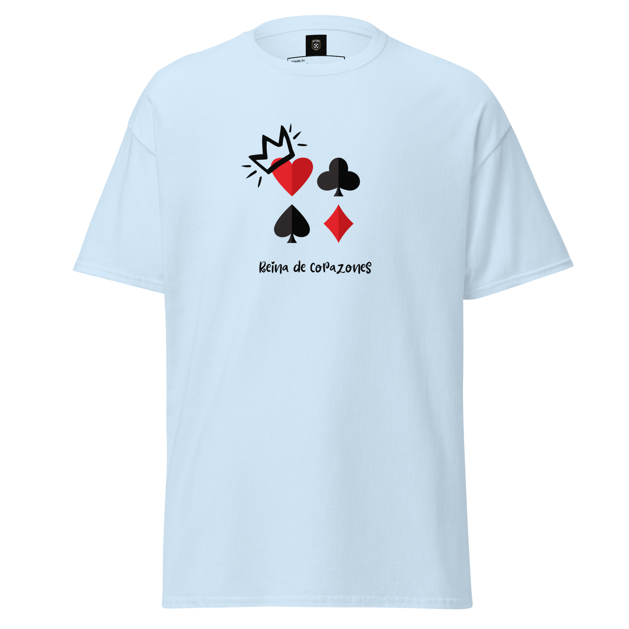 Reina de Corazones Tee - Stylish Statement Shirt for Every Occasion - OFFSIDE CLUB