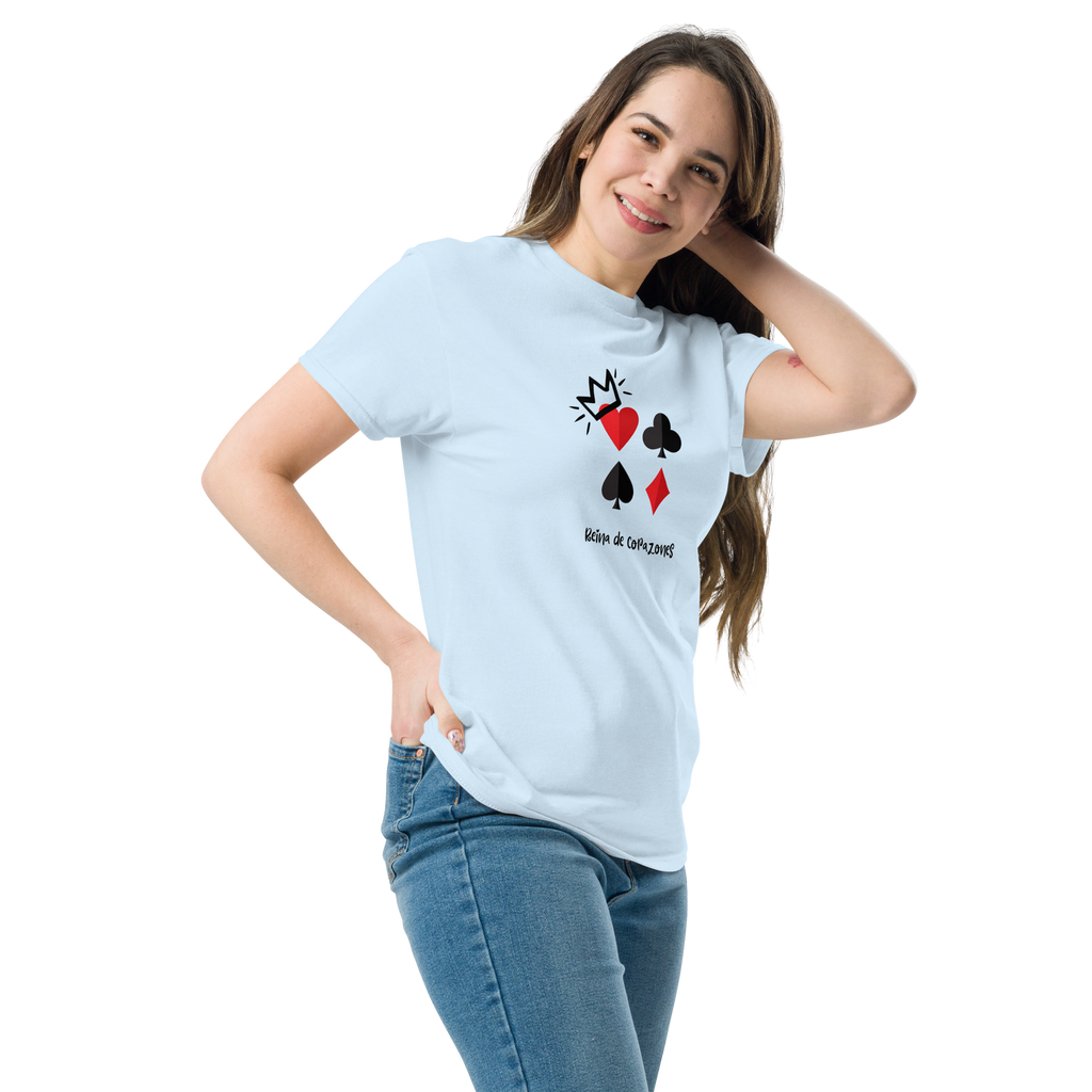 Reina de Corazones Tee - Stylish Statement Shirt for Every Occasion - OFFSIDE CLUB