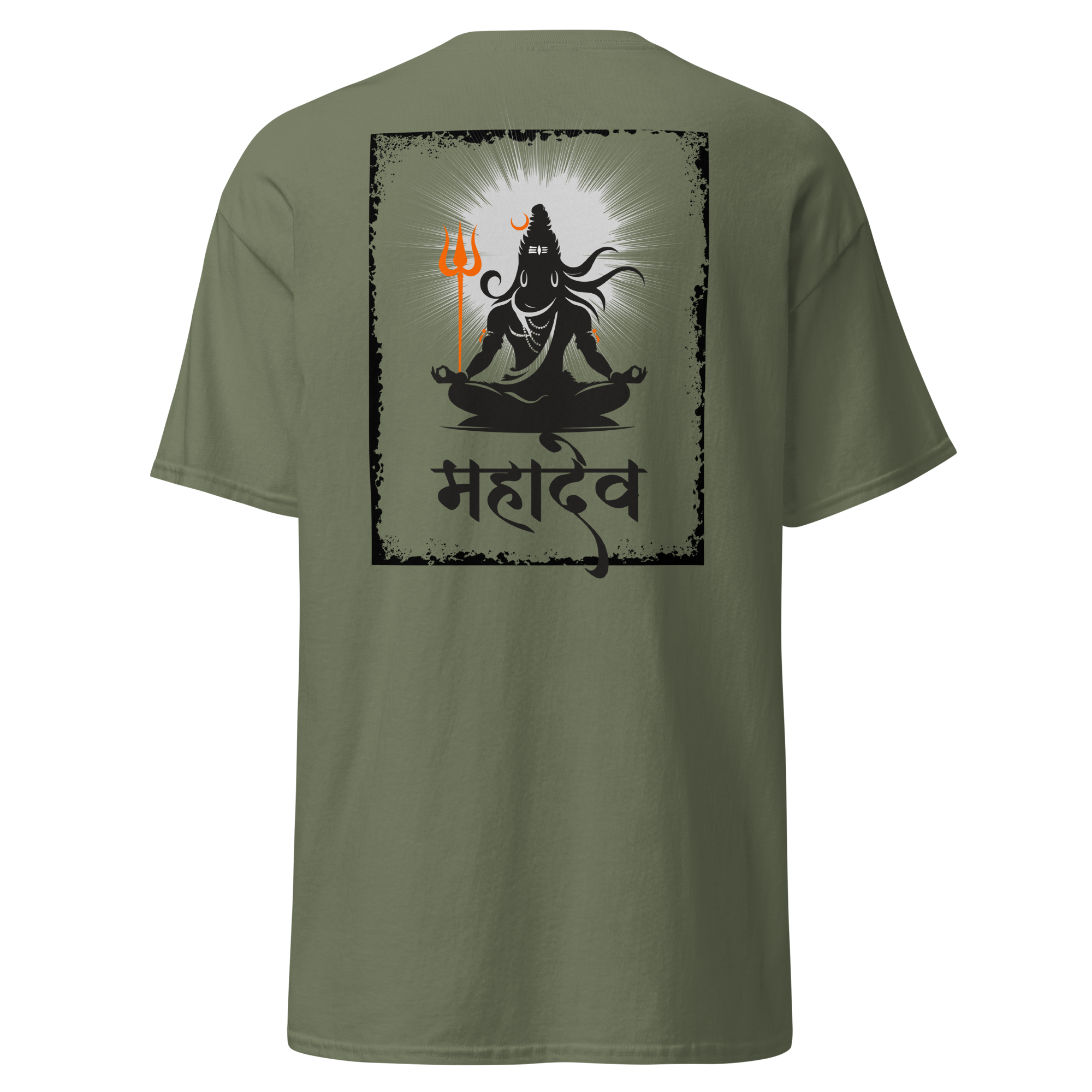 Mahadev Lord Shiva Graphic Tee - Premium Meditating Design - OFFSIDE CLUB
