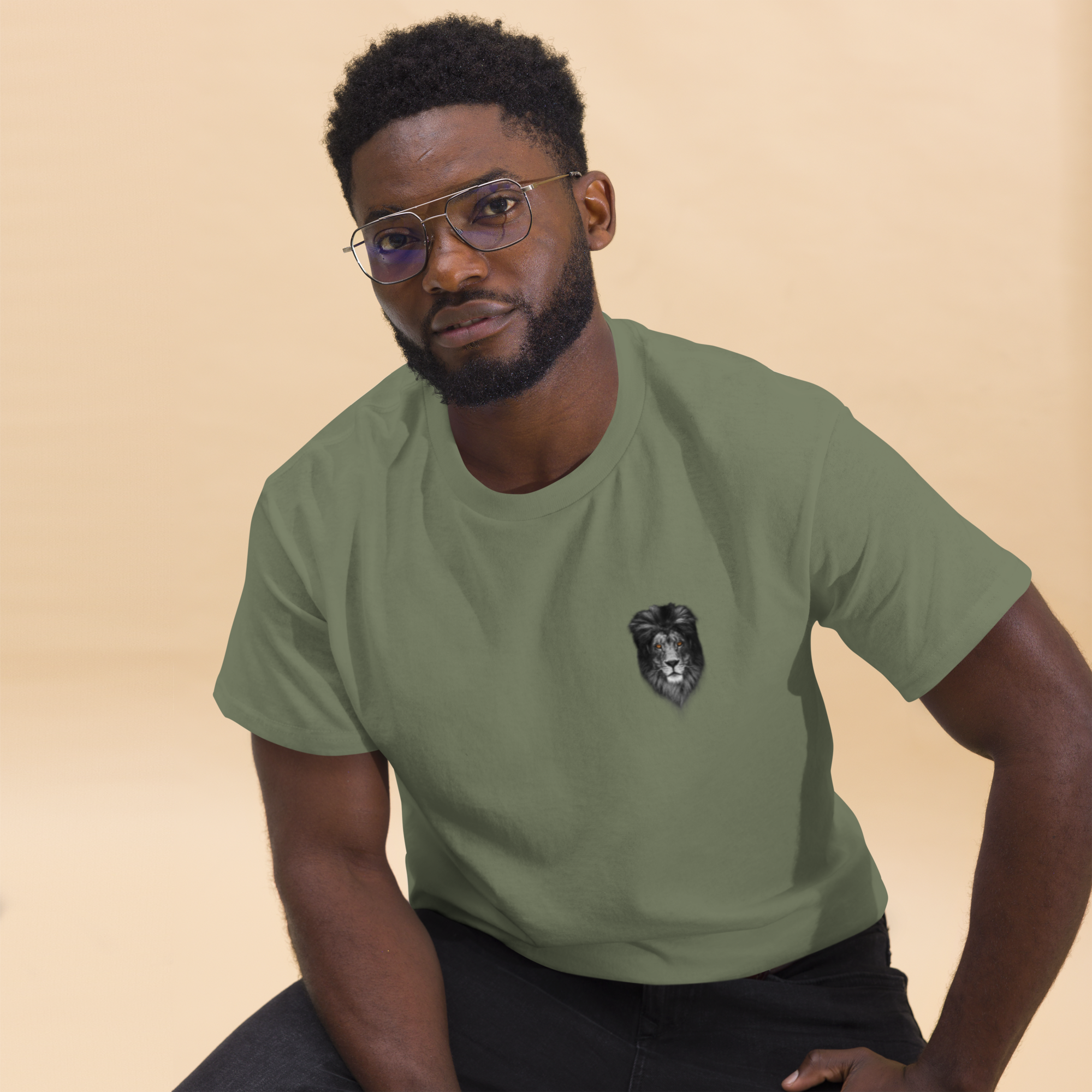 Majestic Lion Graphic Tee - Unleash Your Inner Strength - OFFSIDE CLUB