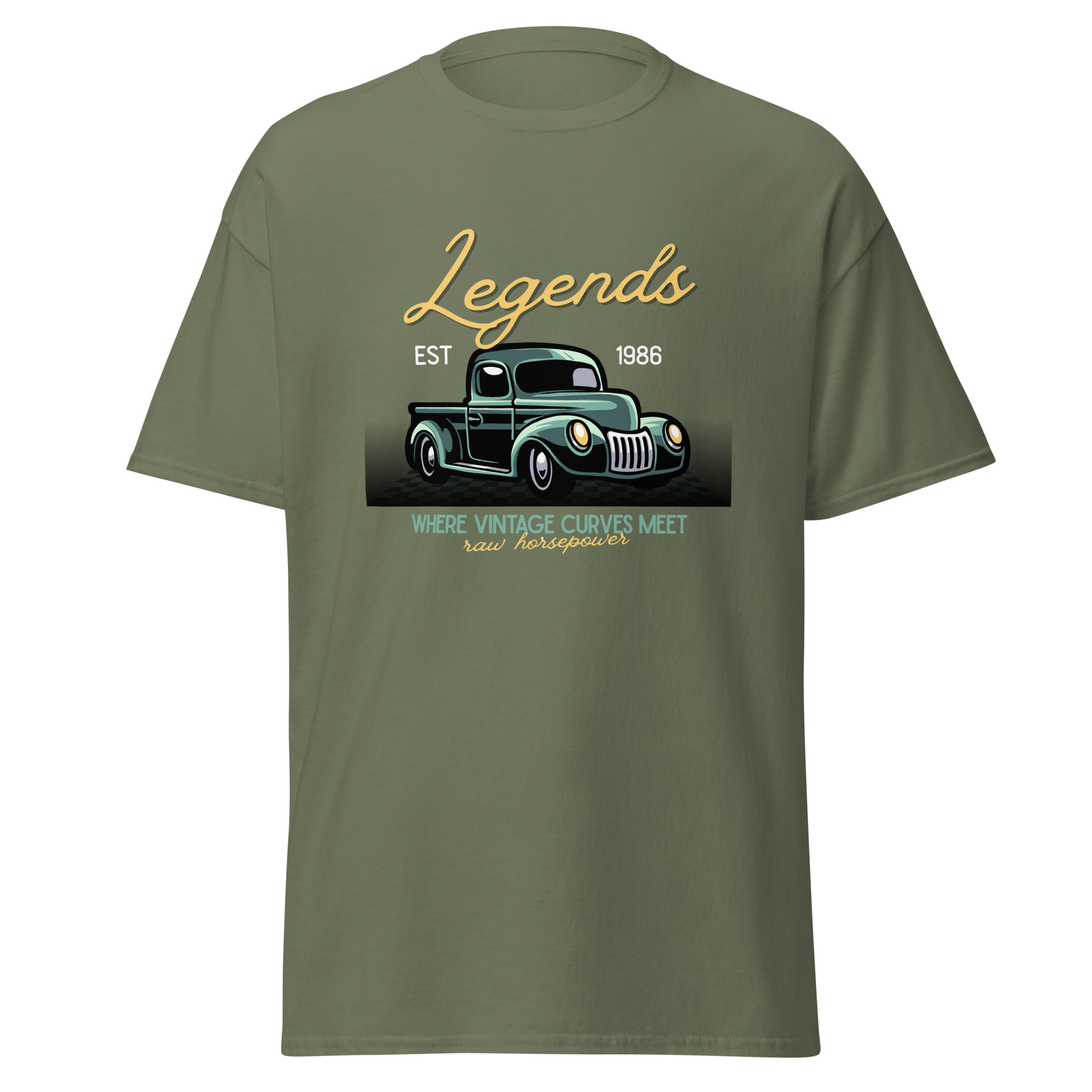 Legends Classic Truck T-Shirt for Ultimate Comfort and Style - OFFSIDE CLUB