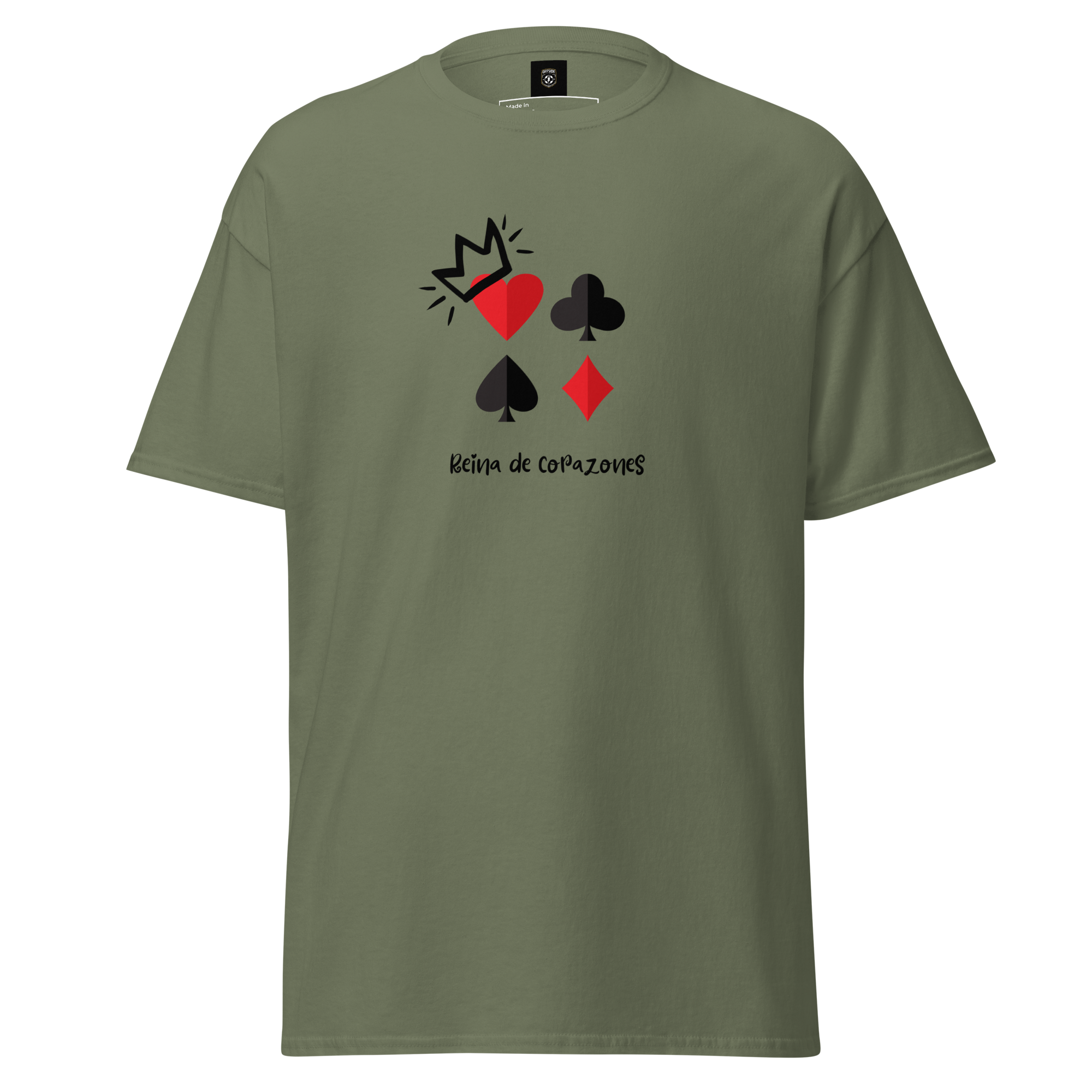 Reina de Corazones Tee - Stylish Statement Shirt for Every Occasion - OFFSIDE CLUB