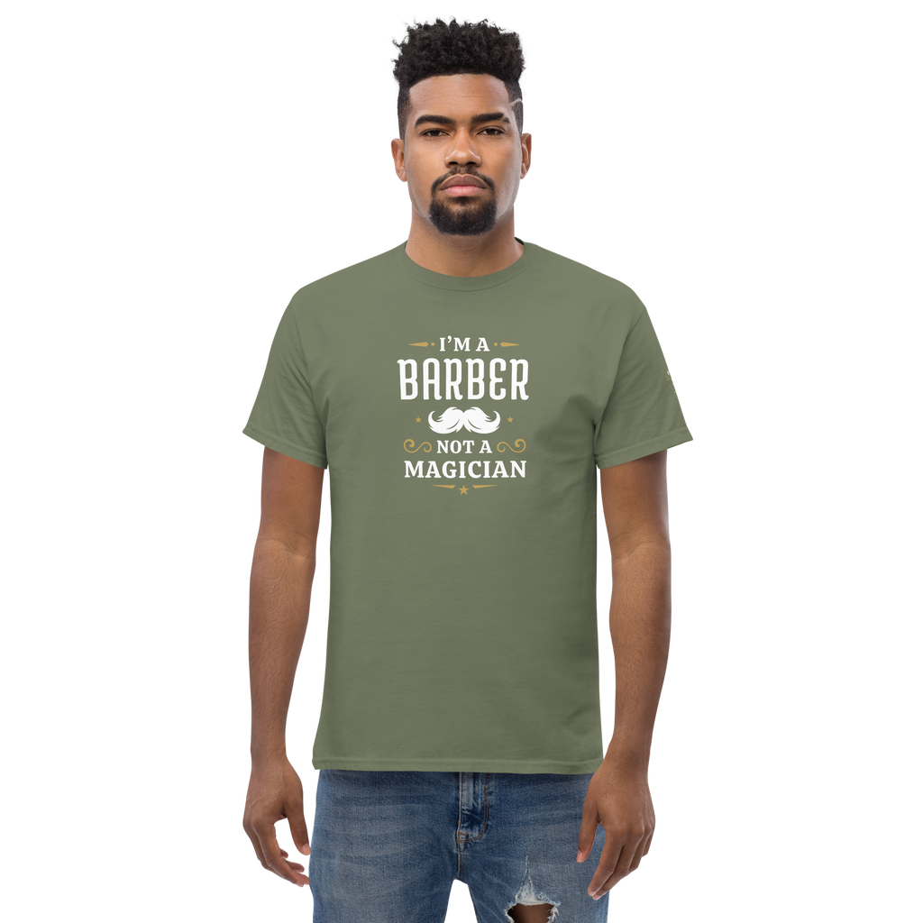 Funny Barber Graphic Tee - Humorous Unisex Barber Profession Shirt - OFFSIDE CLUB