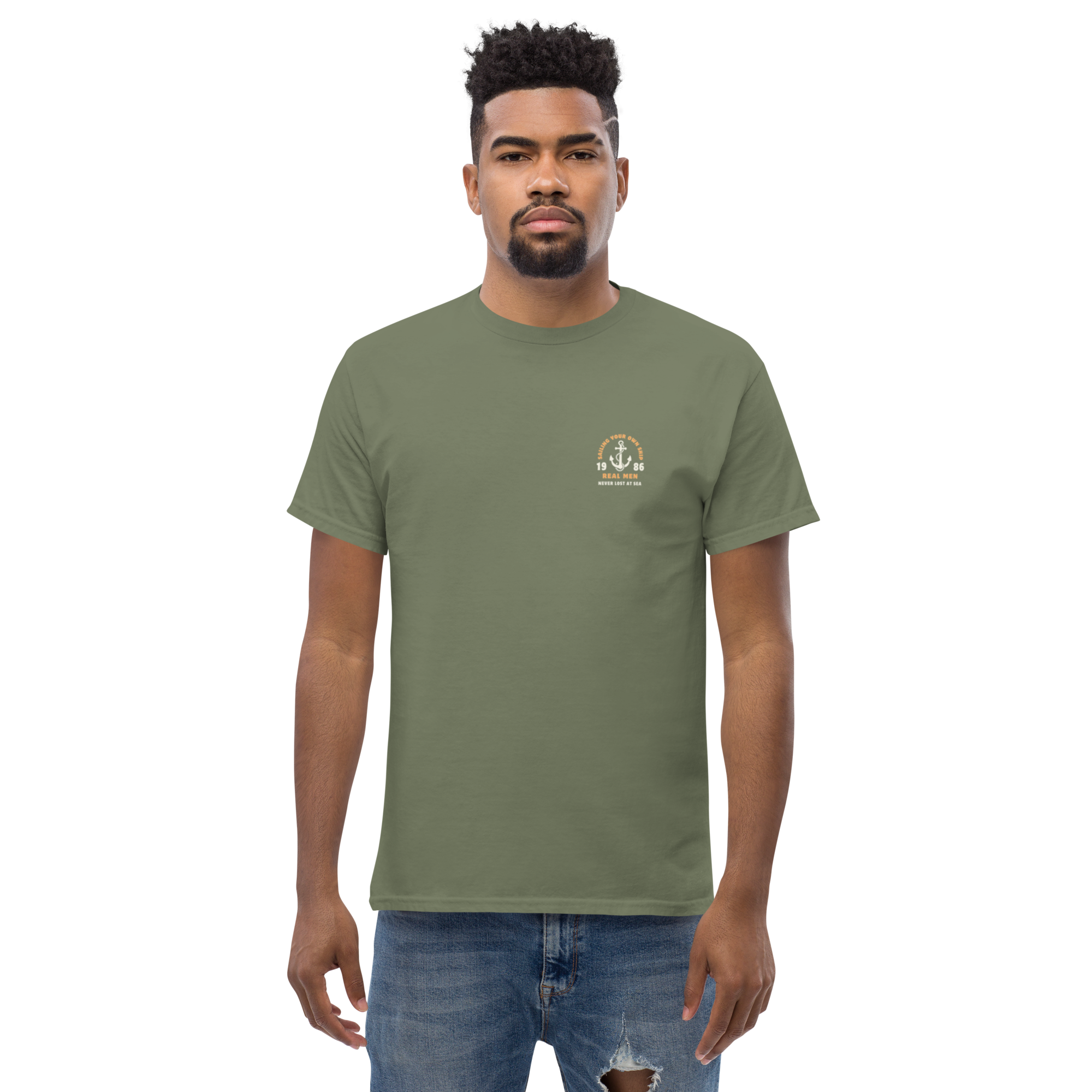 Lost At Sea Graphic Tee for Adventure Lovers - OFFSIDE CLUB