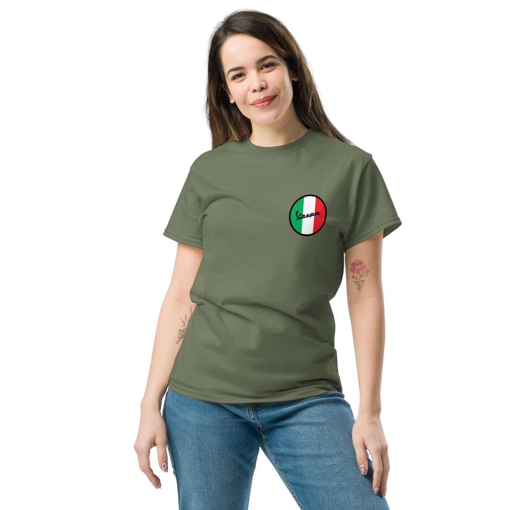 Retro Italian Vibes Offside Club Vespa Tee for Unique Style - OFFSIDE CLUB
