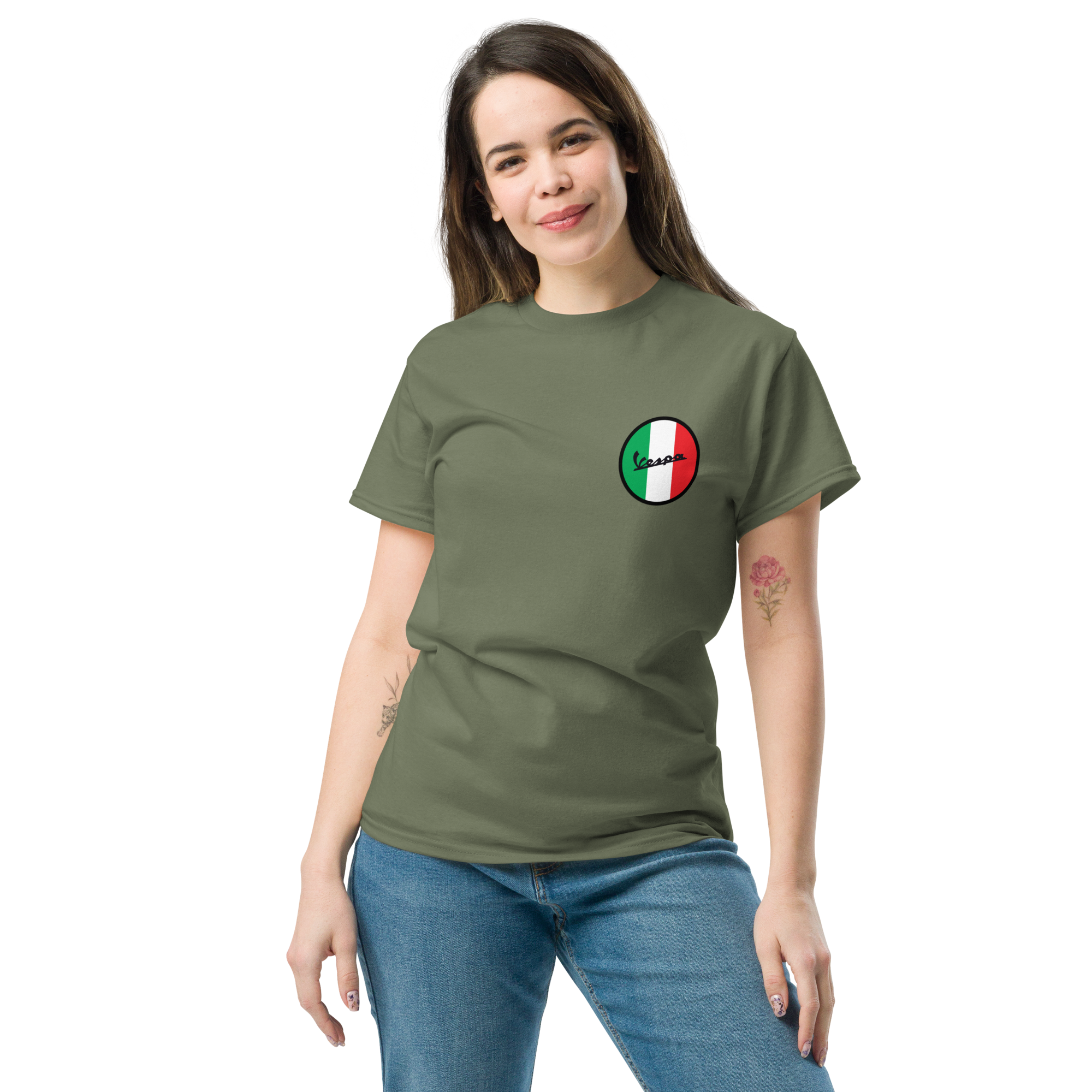 Retro Italian Vibes Offside Club Vespa Tee for Unique Style - OFFSIDE CLUB