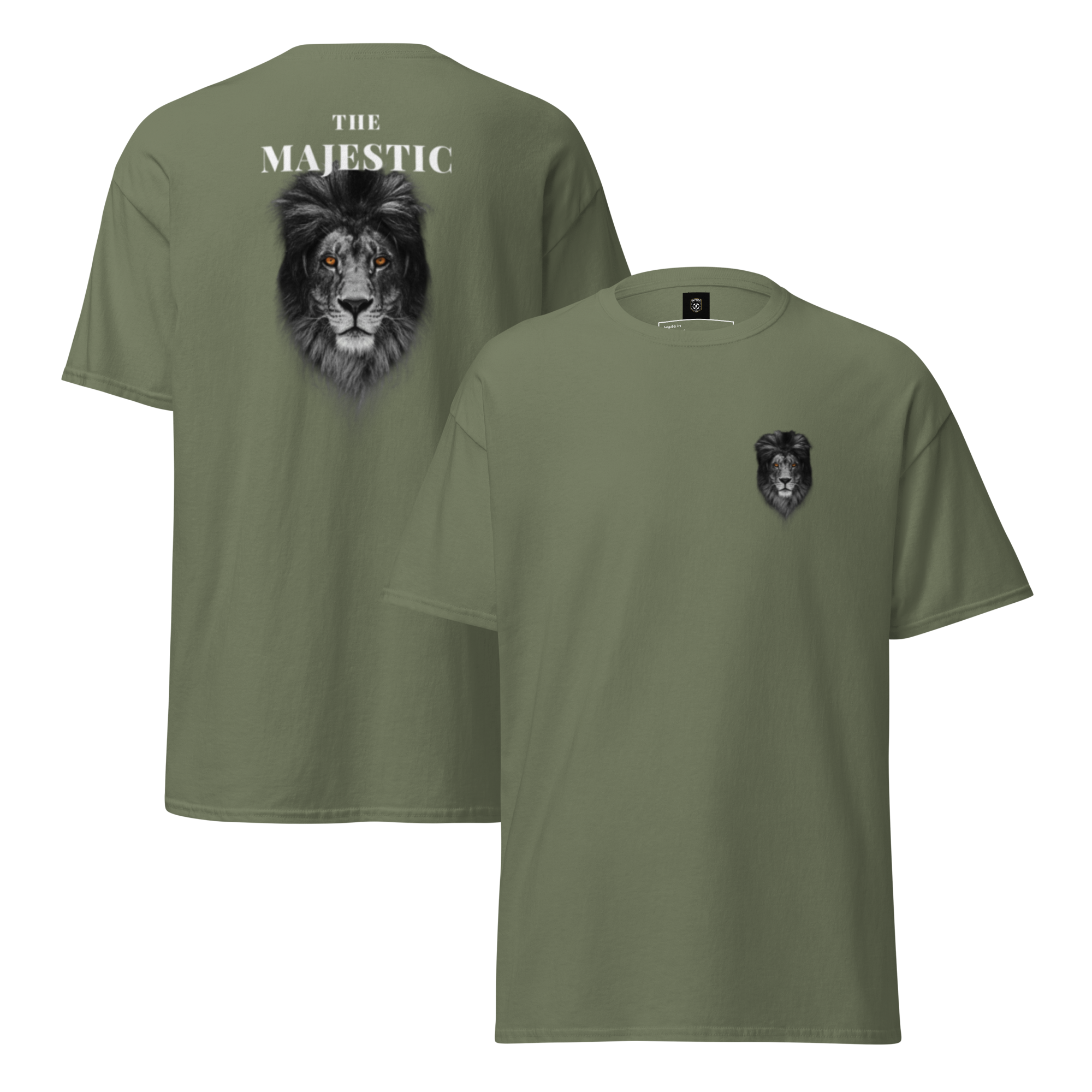 Majestic Lion Graphic Tee - Unleash Your Inner Strength - OFFSIDE CLUB