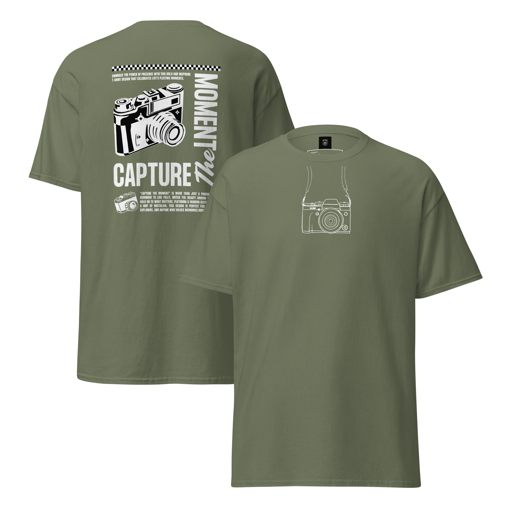 Capture The Moment Tee - Unforgettable Graphic T-Shirt for Every Occasion - OFFSIDE CLUB