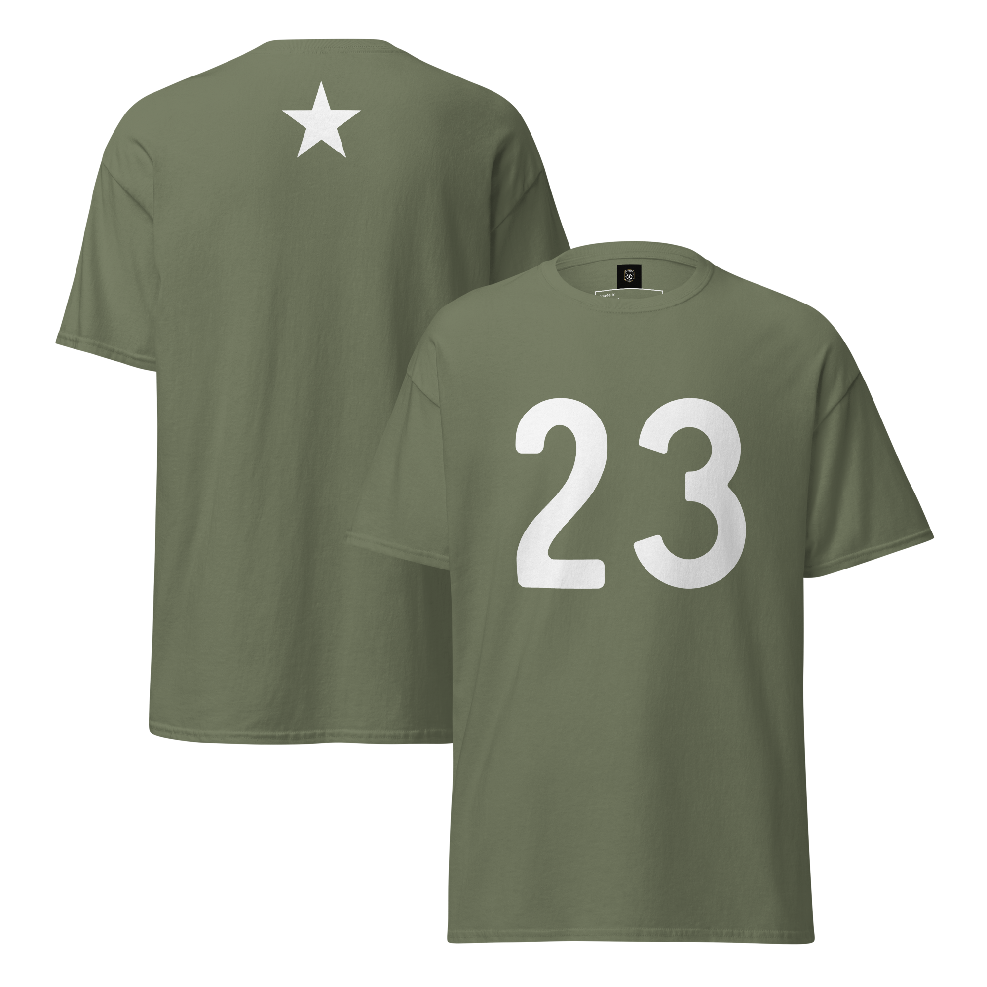 Number 23 Minimalist Tee for Stylish Streetwear - OFFSIDE CLUB