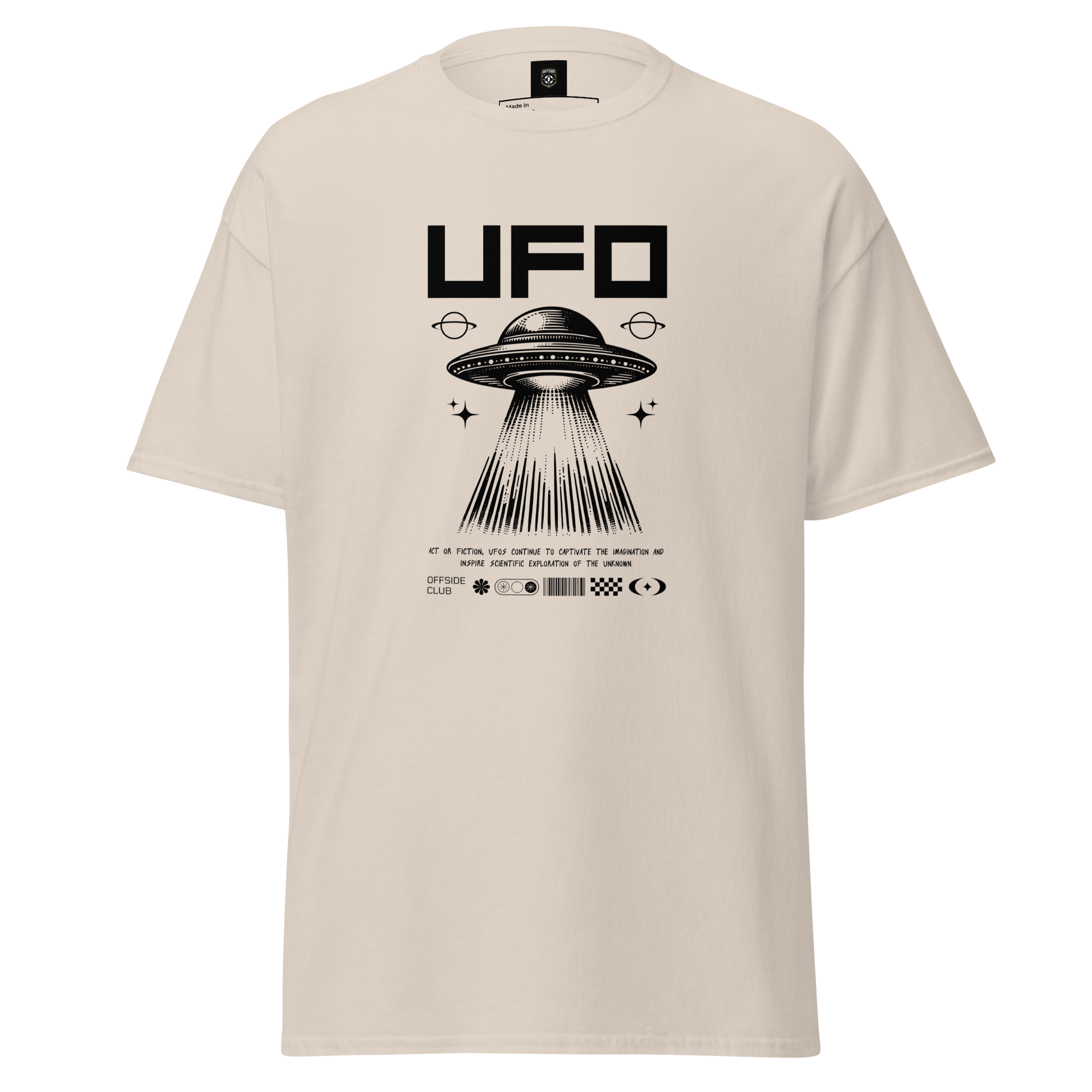 UFO Discovery Graphic Tee - Unleash Your Cosmic Style with Retro Sci-Fi Vibes - OFFSIDE CLUB