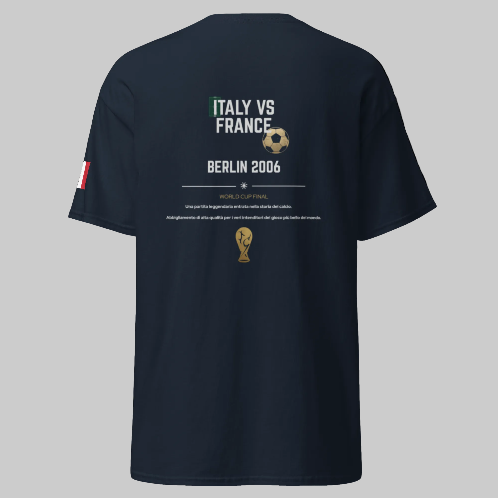 ITALY CHAMPIONS 2006 – Vintage Football T-Shirt