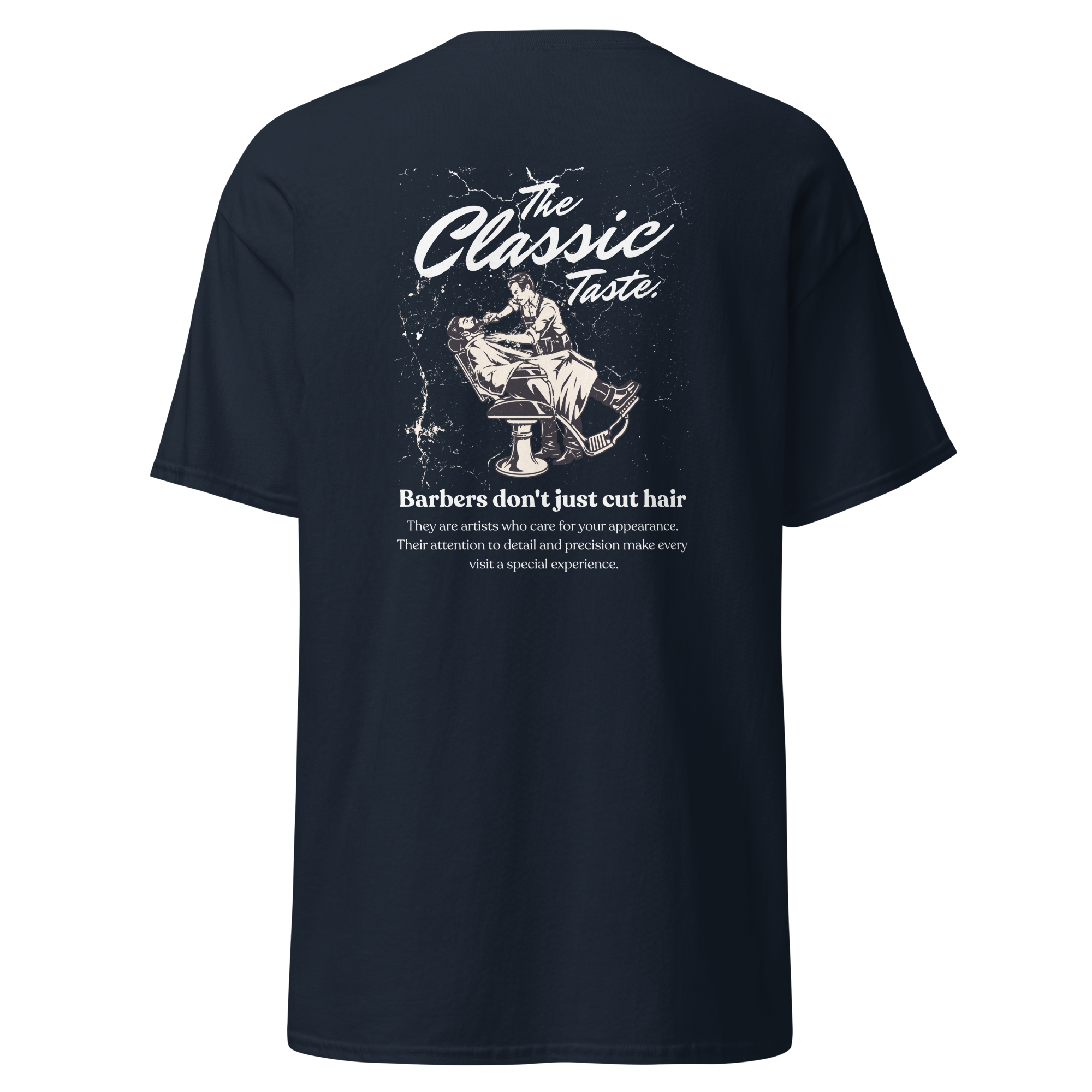 Classic Barber Graphic Tee - Timeless Style for Every Grooming Enthusiast - OFFSIDE CLUB