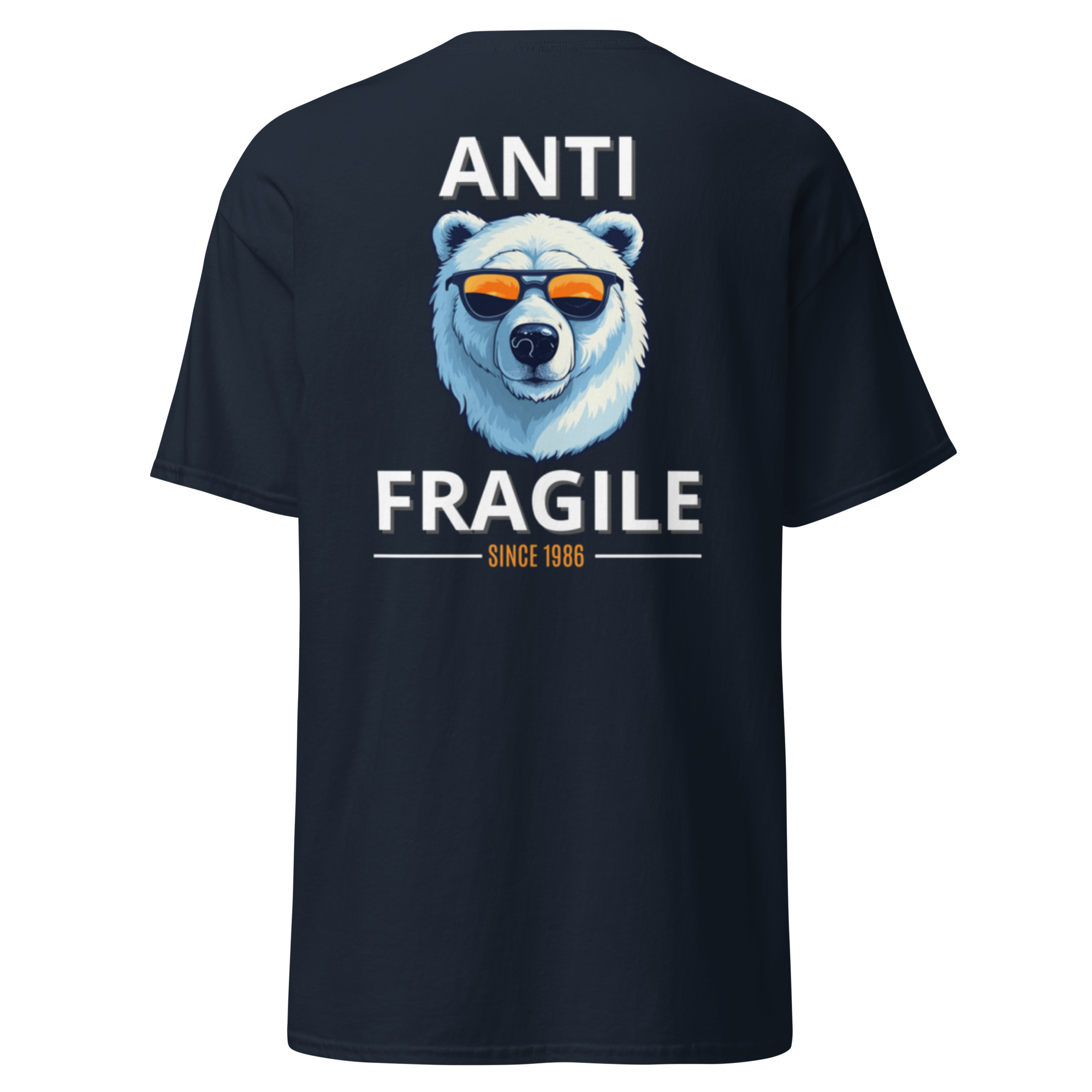 Antifragile Polar Bear Tee - Stand Out in Unique Urban Streetwear for Fearless Fashion - OFFSIDE CLUB