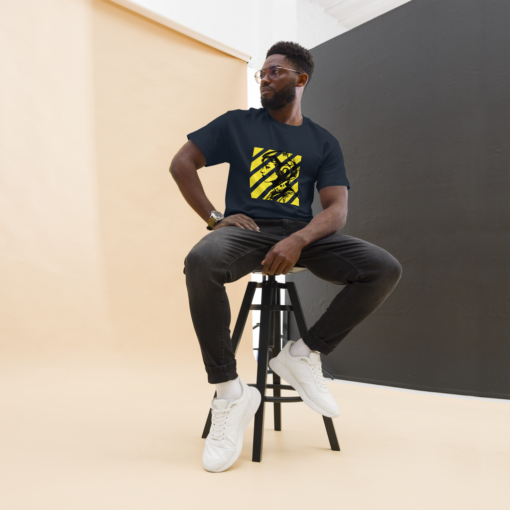 Futuristic Sci-Fi Shirt: Embrace Your Unique Style with a Bold Portrait Design - OFFSIDE CLUB