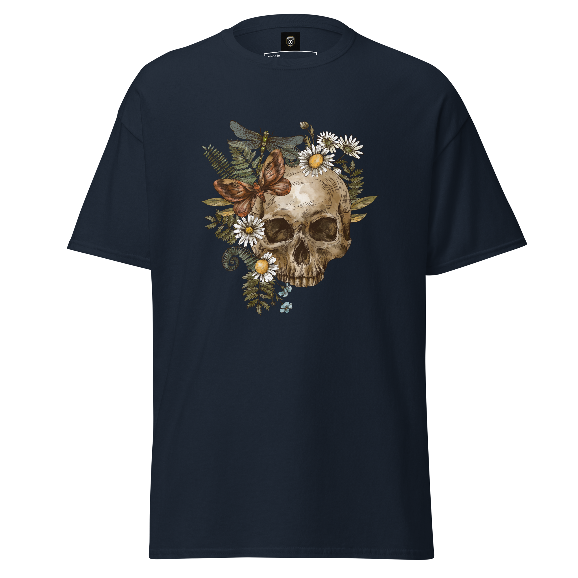 The Botanical Skull Heavyweight T-Shirt