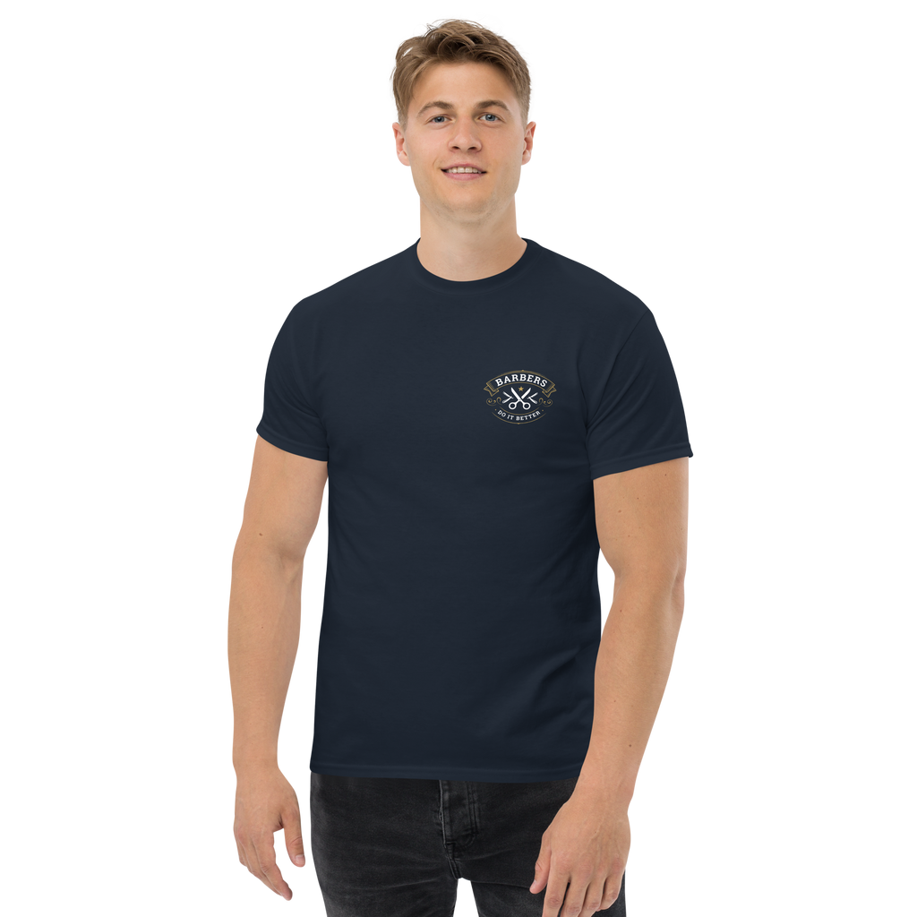 Classic Barber Graphic Tee - Timeless Style for Every Grooming Enthusiast - OFFSIDE CLUB