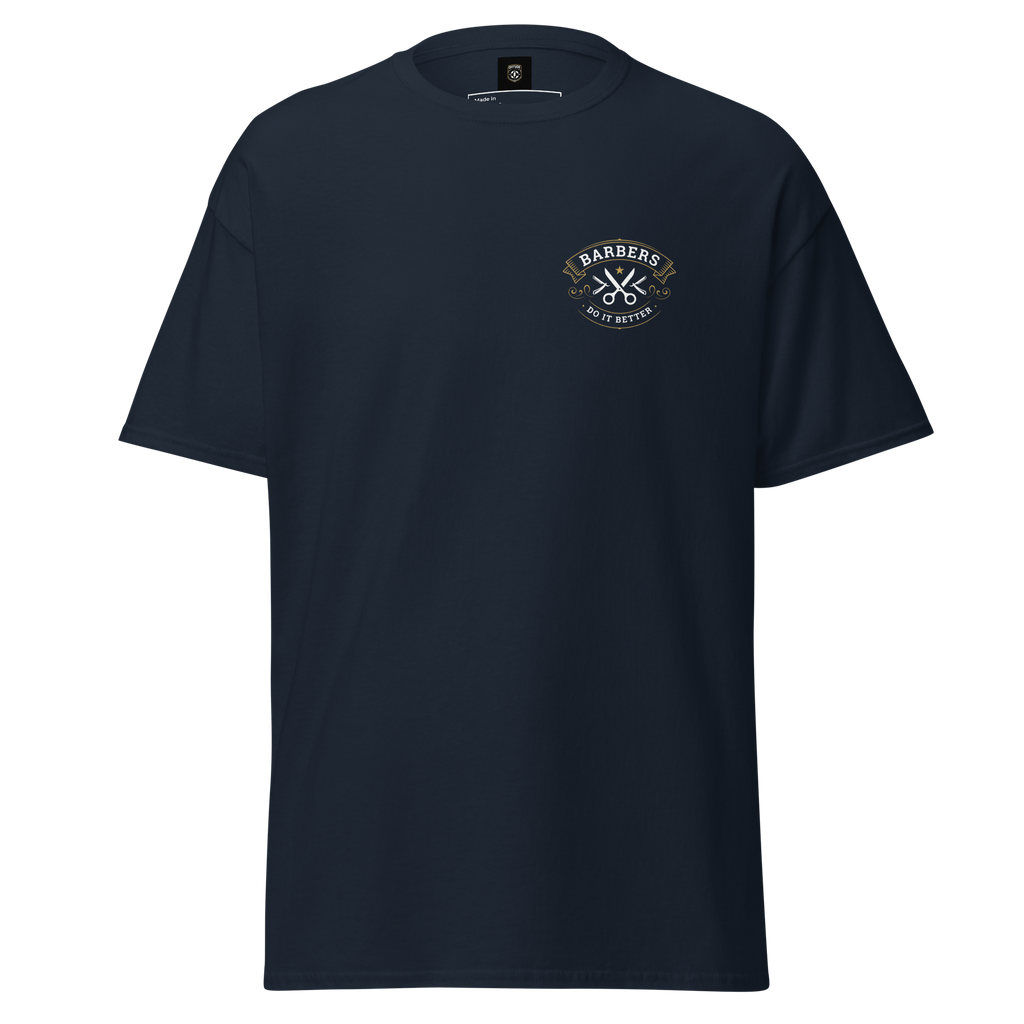 Classic Barber Graphic Tee - Timeless Style for Every Grooming Enthusiast - OFFSIDE CLUB