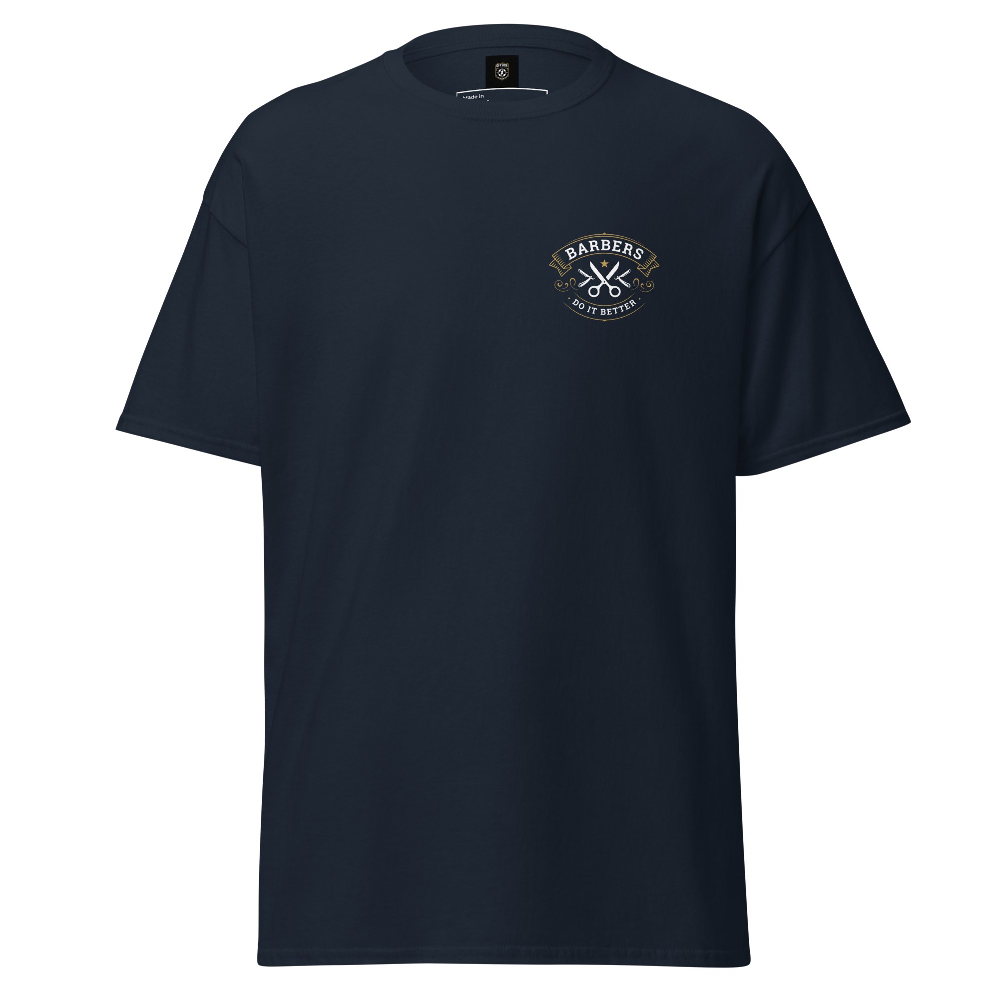 Classic Barber Graphic Tee - Timeless Style for Every Grooming Enthusiast - OFFSIDE CLUB