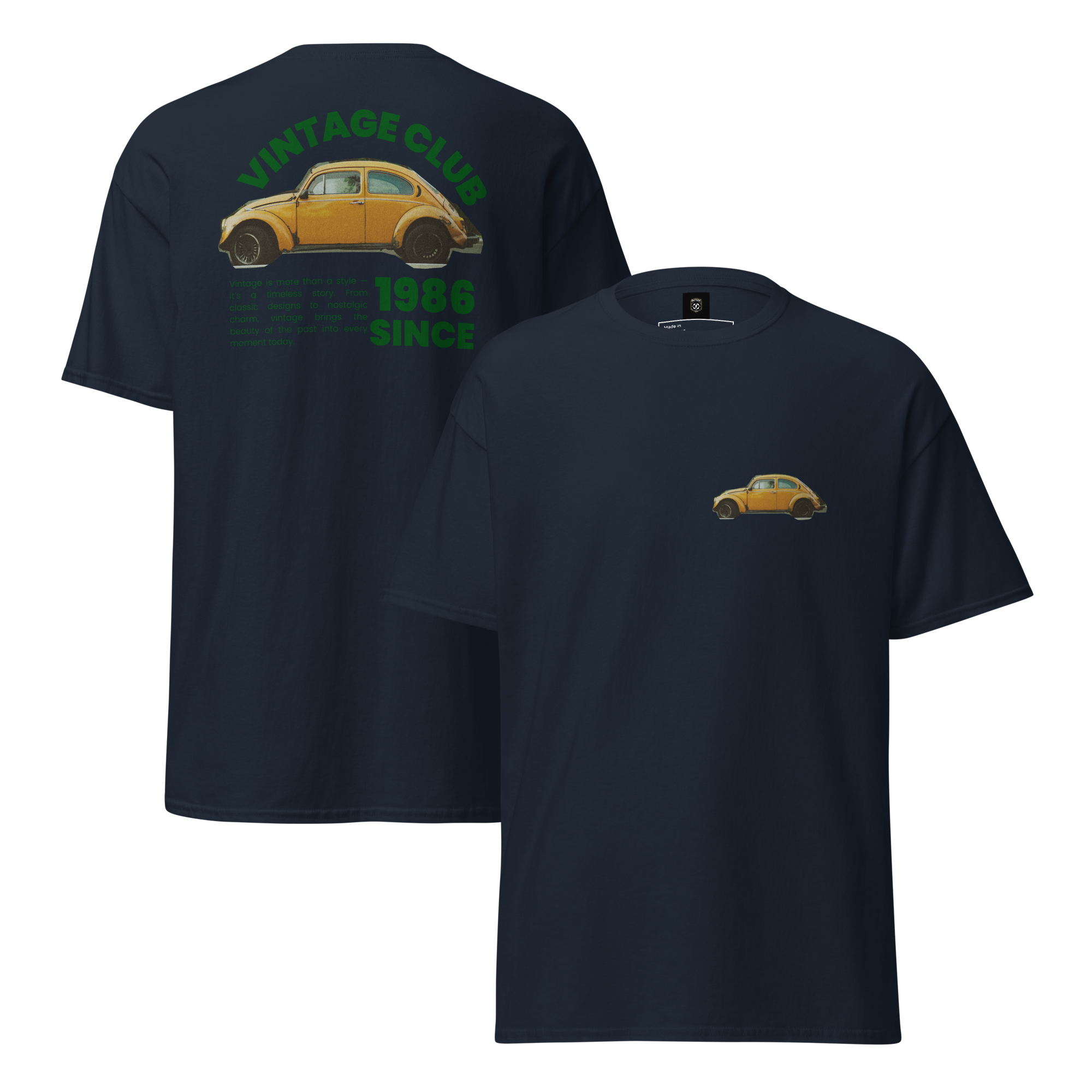 Vintage 1986 Graphic Tee - Classic Style for Retro Enthusiasts - OFFSIDE CLUB