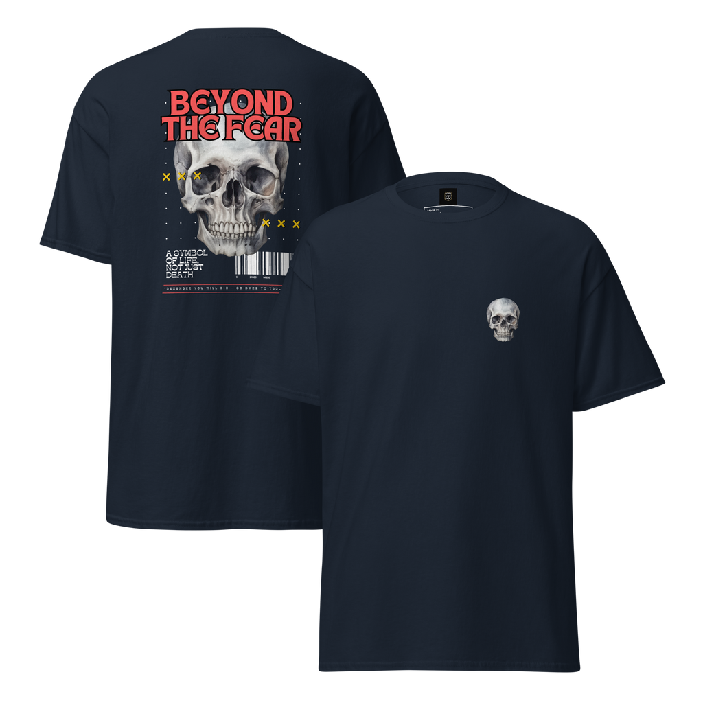 Beyond the Fear Graphic Tee - Inspiring Beyond the Fear T-Shirt for Everyday Courage - OFFSIDE CLUB