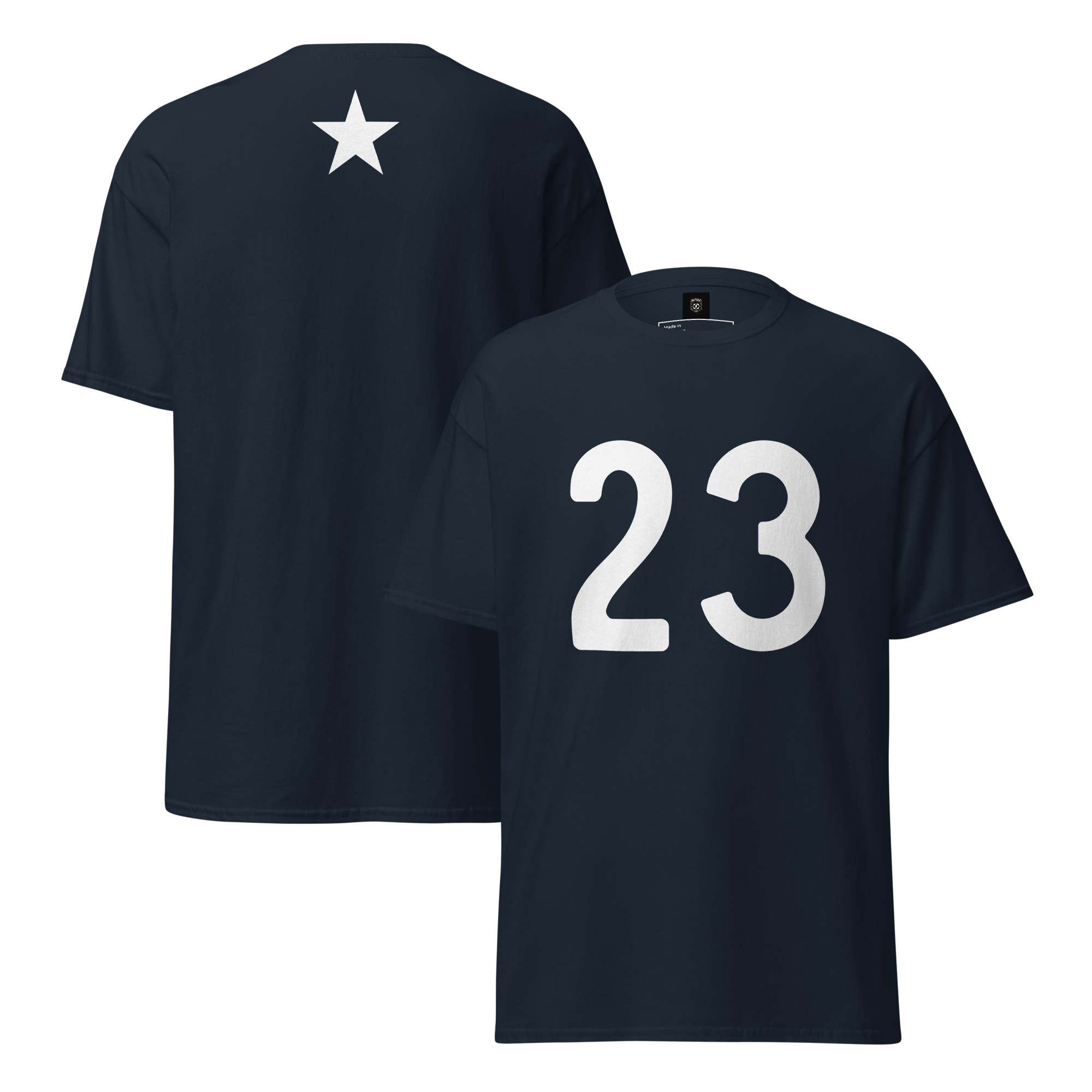 Number 23 Minimalist Tee for Stylish Streetwear - OFFSIDE CLUB