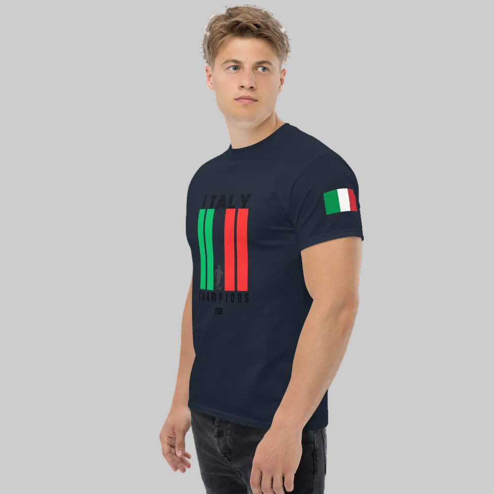 Italy Champions 2006 T-Shirt - Vintage Football Tee - OFFSIDE CLUB