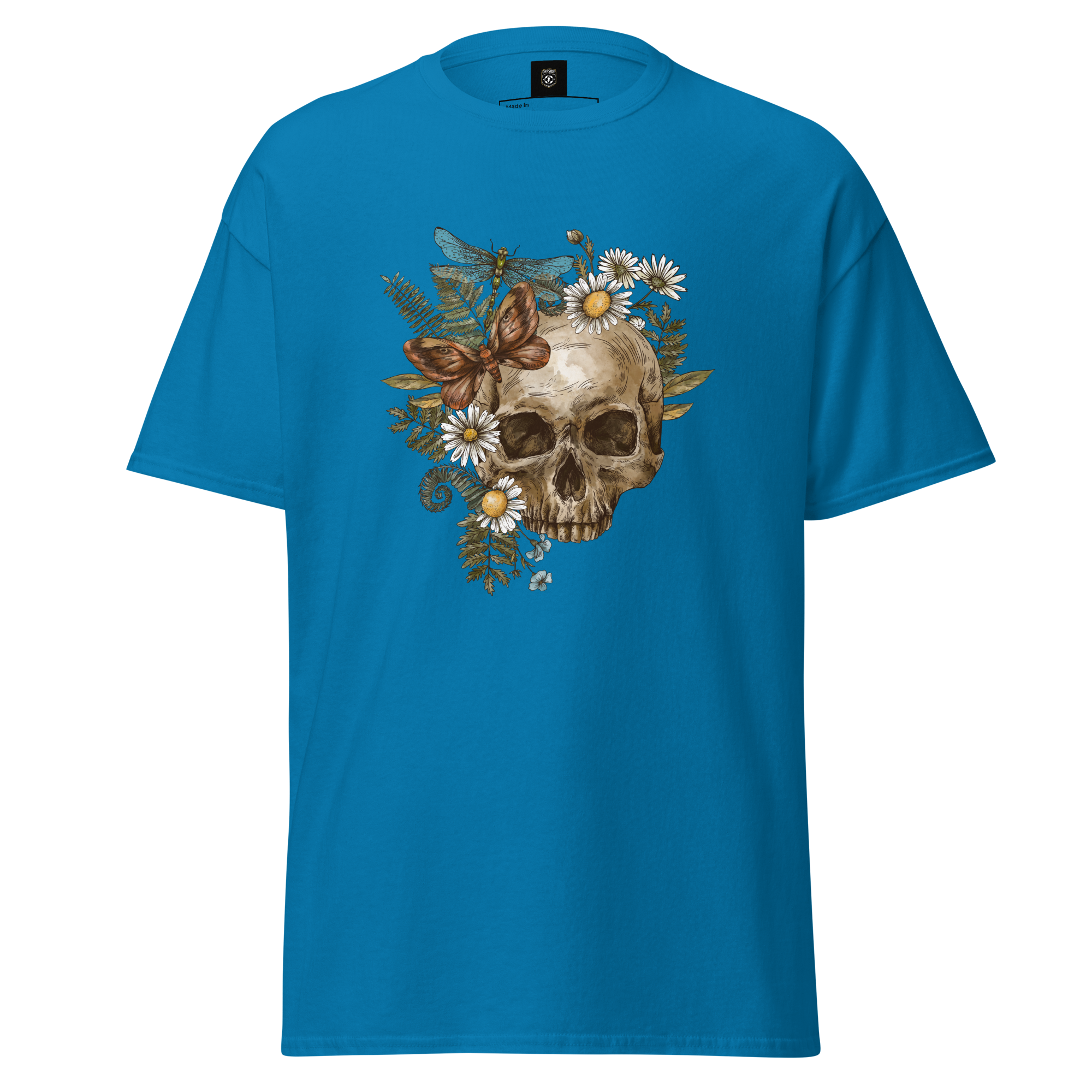 The Botanical Skull Heavyweight T-Shirt