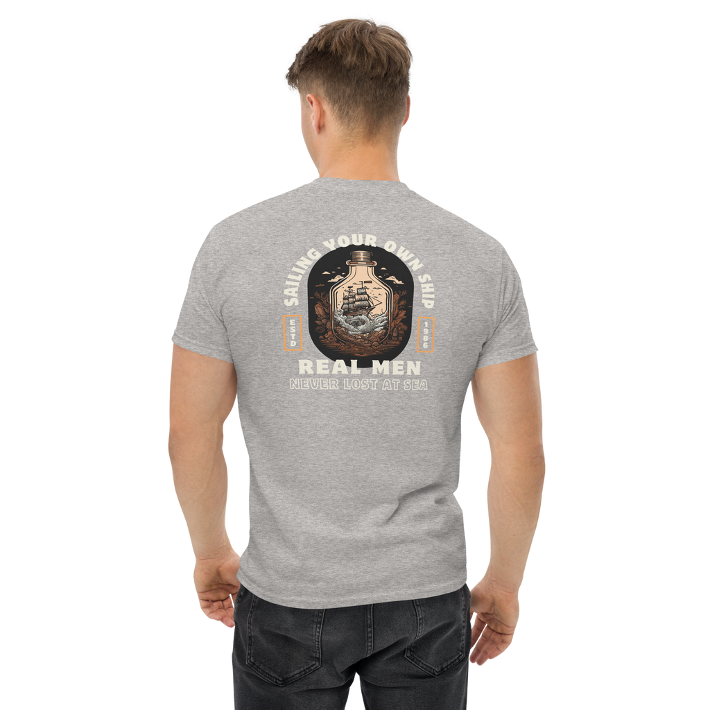 Lost At Sea Graphic Tee for Adventure Lovers - OFFSIDE CLUB