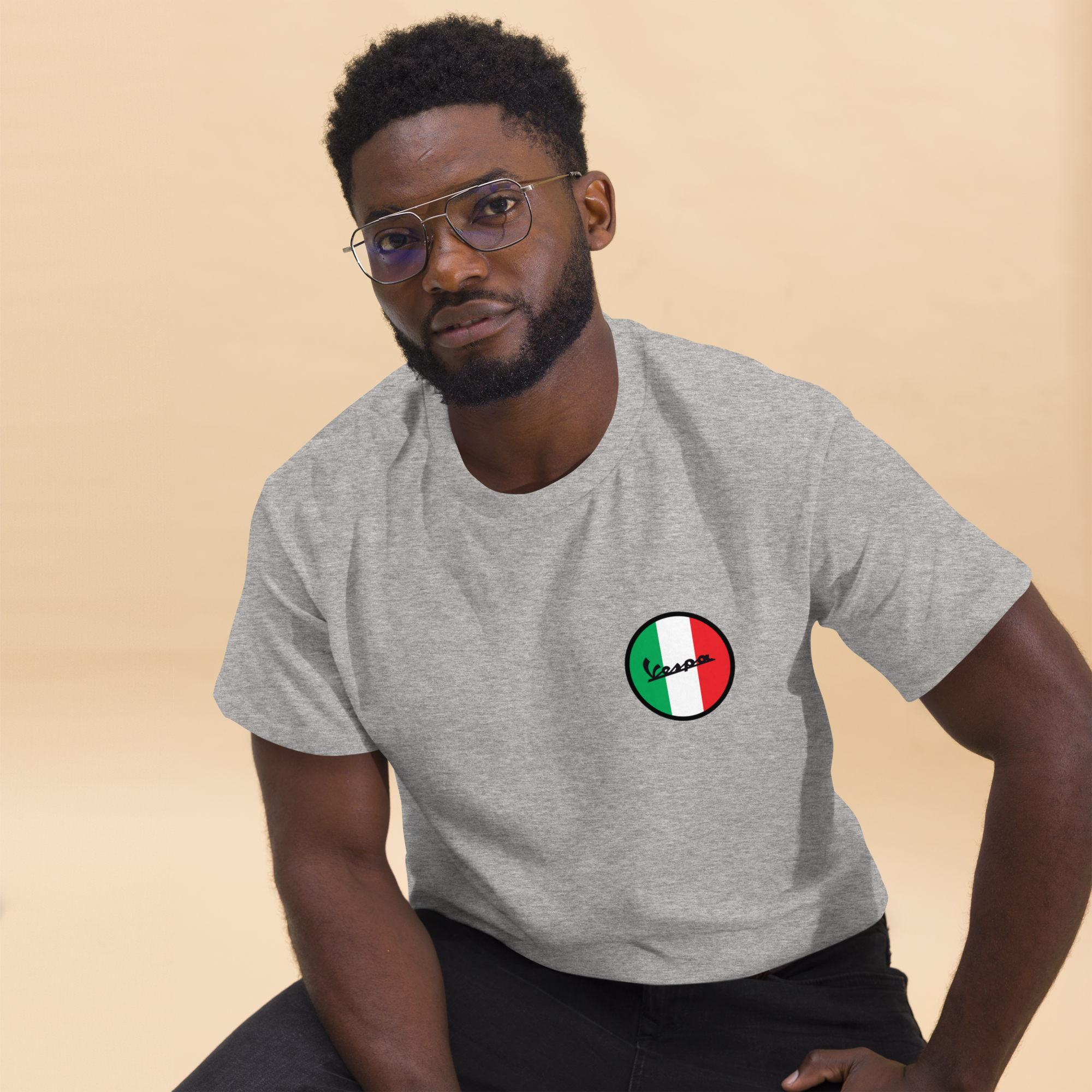 Retro Italian Vibes Offside Club Vespa Tee for Unique Style - OFFSIDE CLUB