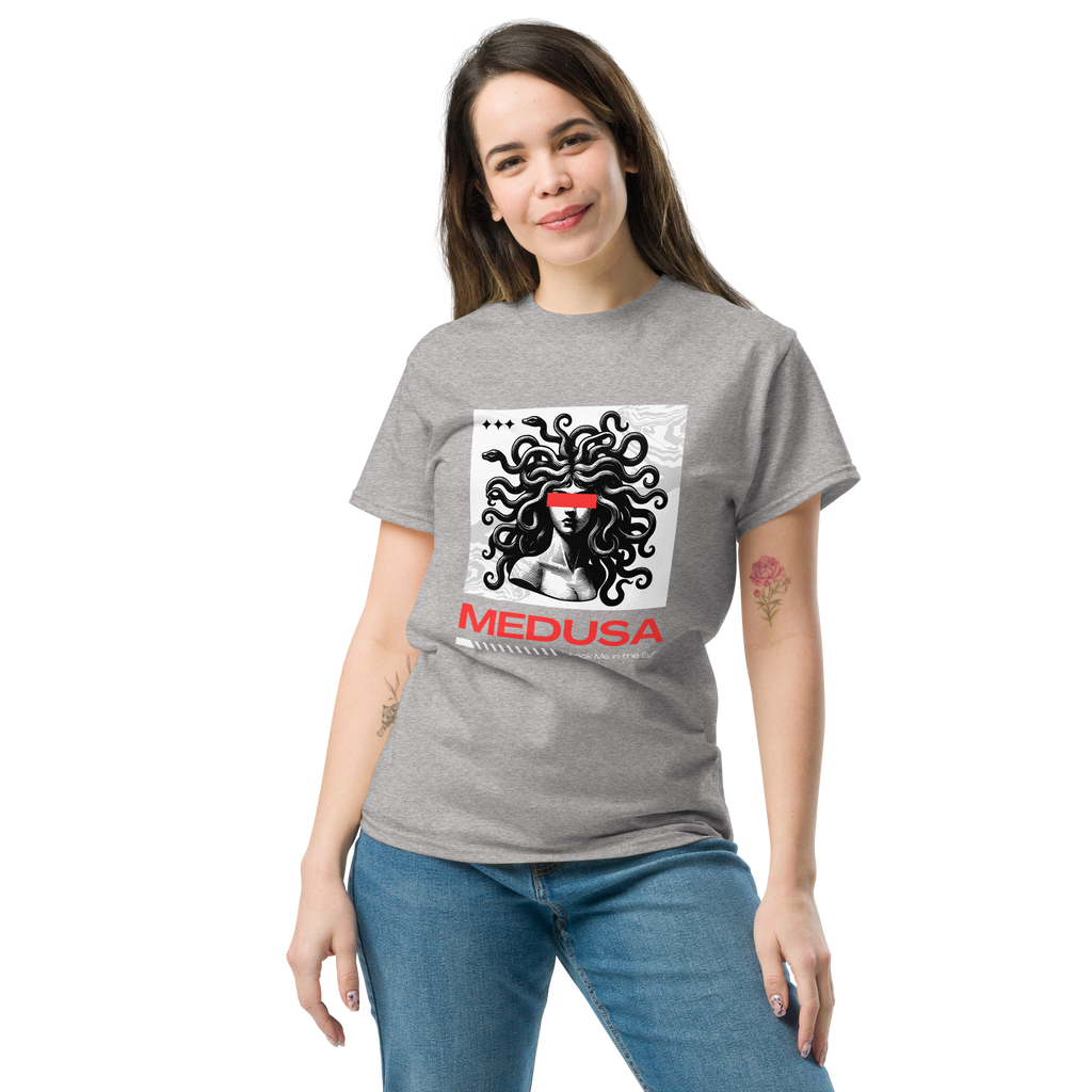 Medusa Graphic Tee - Look Me In The Eyes - OFFSIDE CLUB
