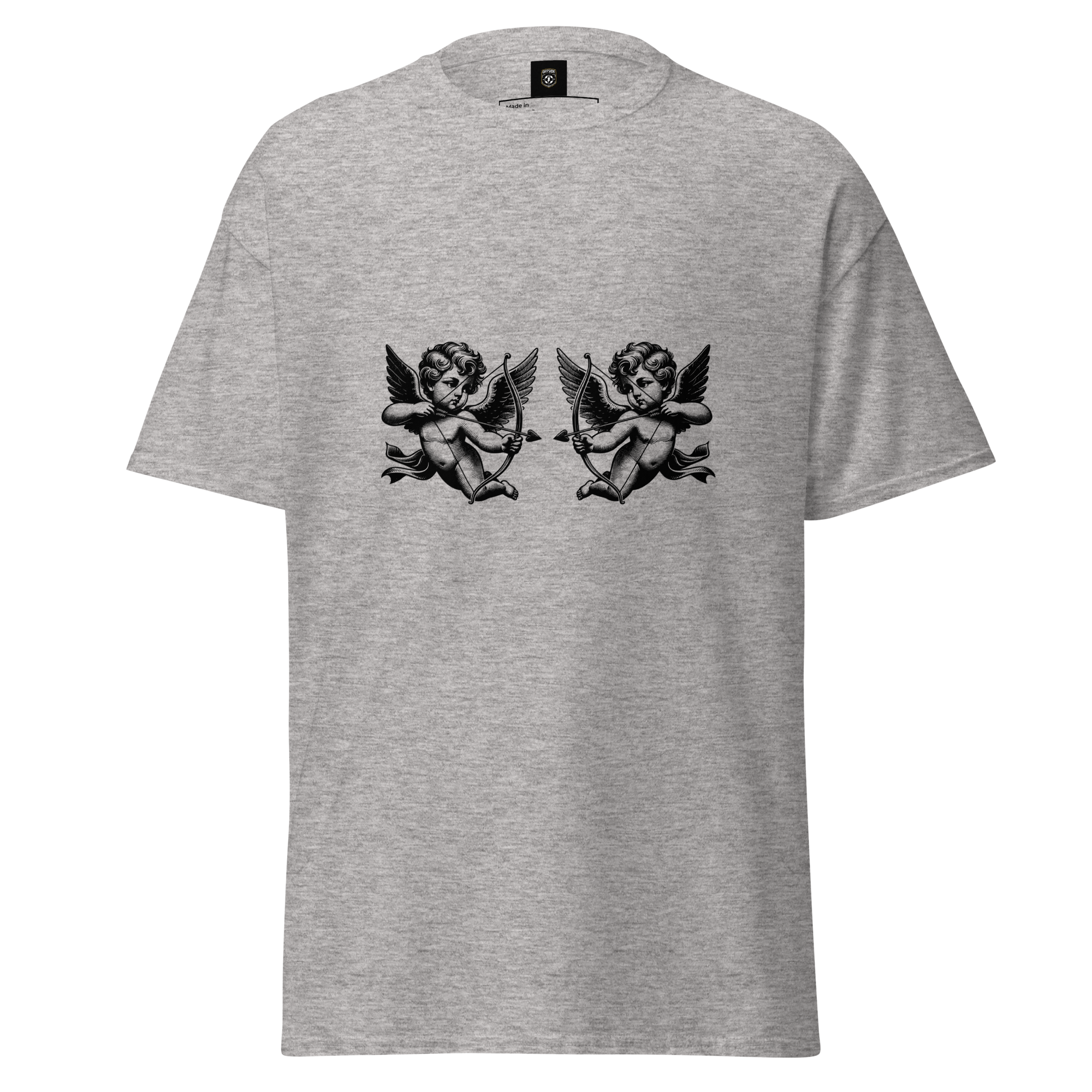 Cupid Angels Graphic Tee - Stylish & Trendy Summer Streetwear Fashion - OFFSIDE CLUB