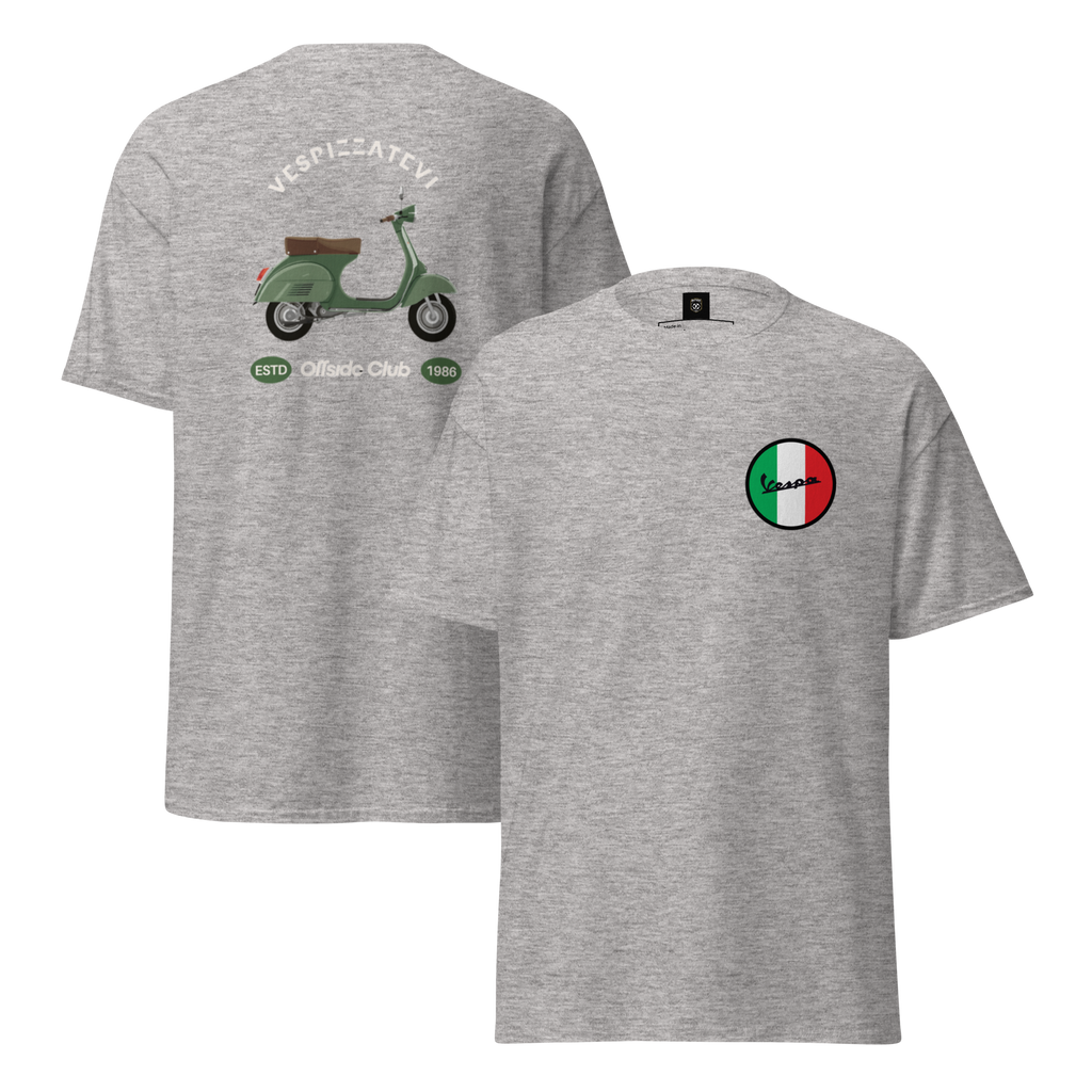 Retro Italian Vibes Offside Club Vespa Tee for Unique Style - OFFSIDE CLUB