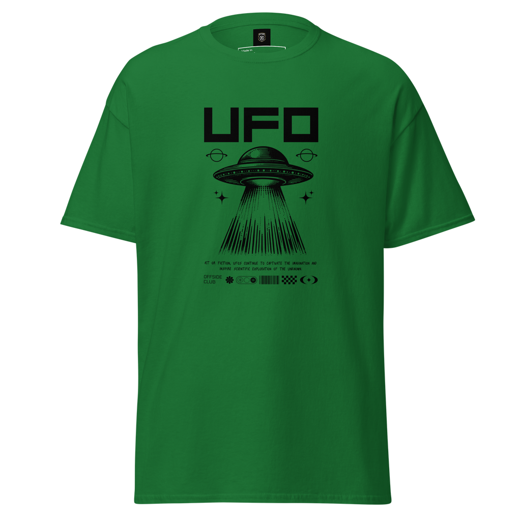UFO Discovery Graphic Tee - Unleash Your Cosmic Style with Retro Sci-Fi Vibes - OFFSIDE CLUB