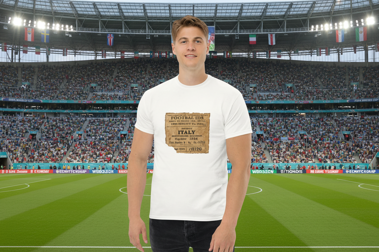 ITALY 1934 Vintage Football Tee