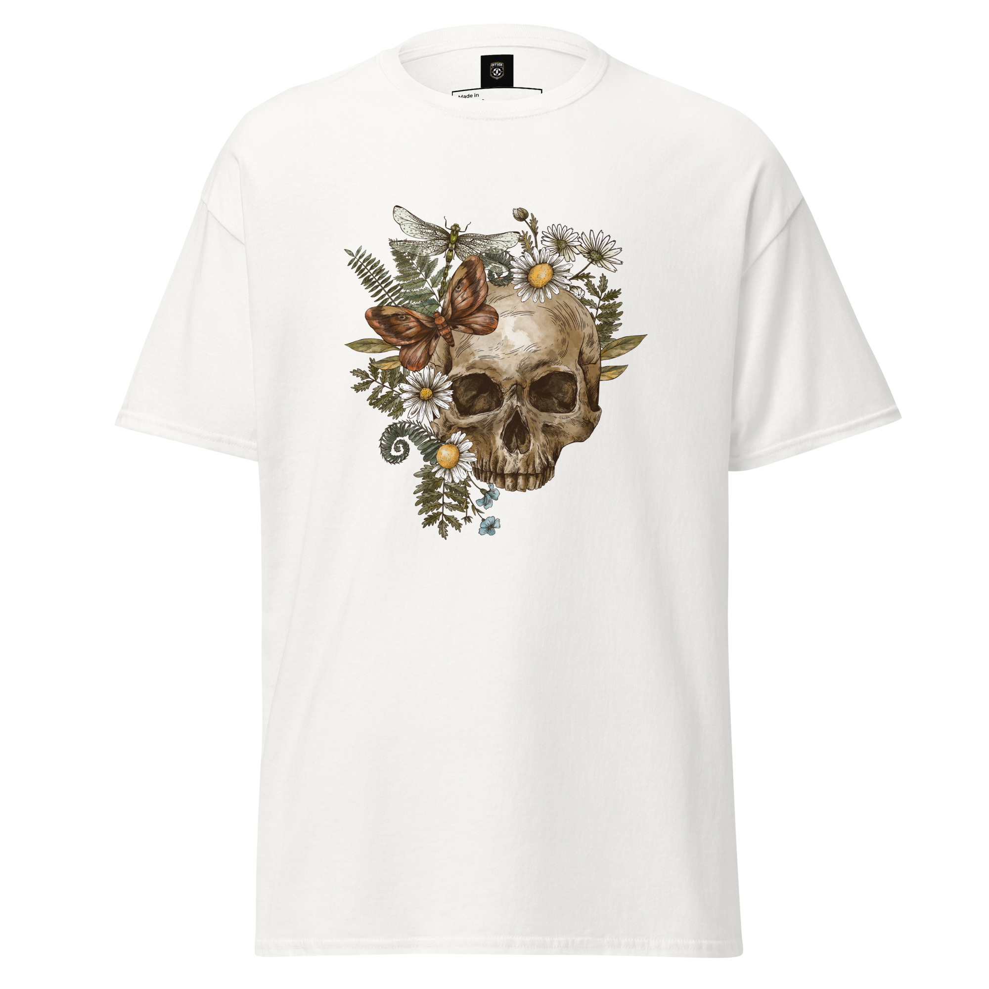 The Botanical Skull Heavyweight T-Shirt