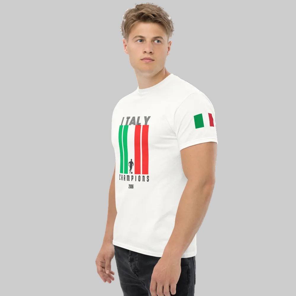Italy Champions 2006 T-Shirt - Vintage Football Tee - OFFSIDE CLUB