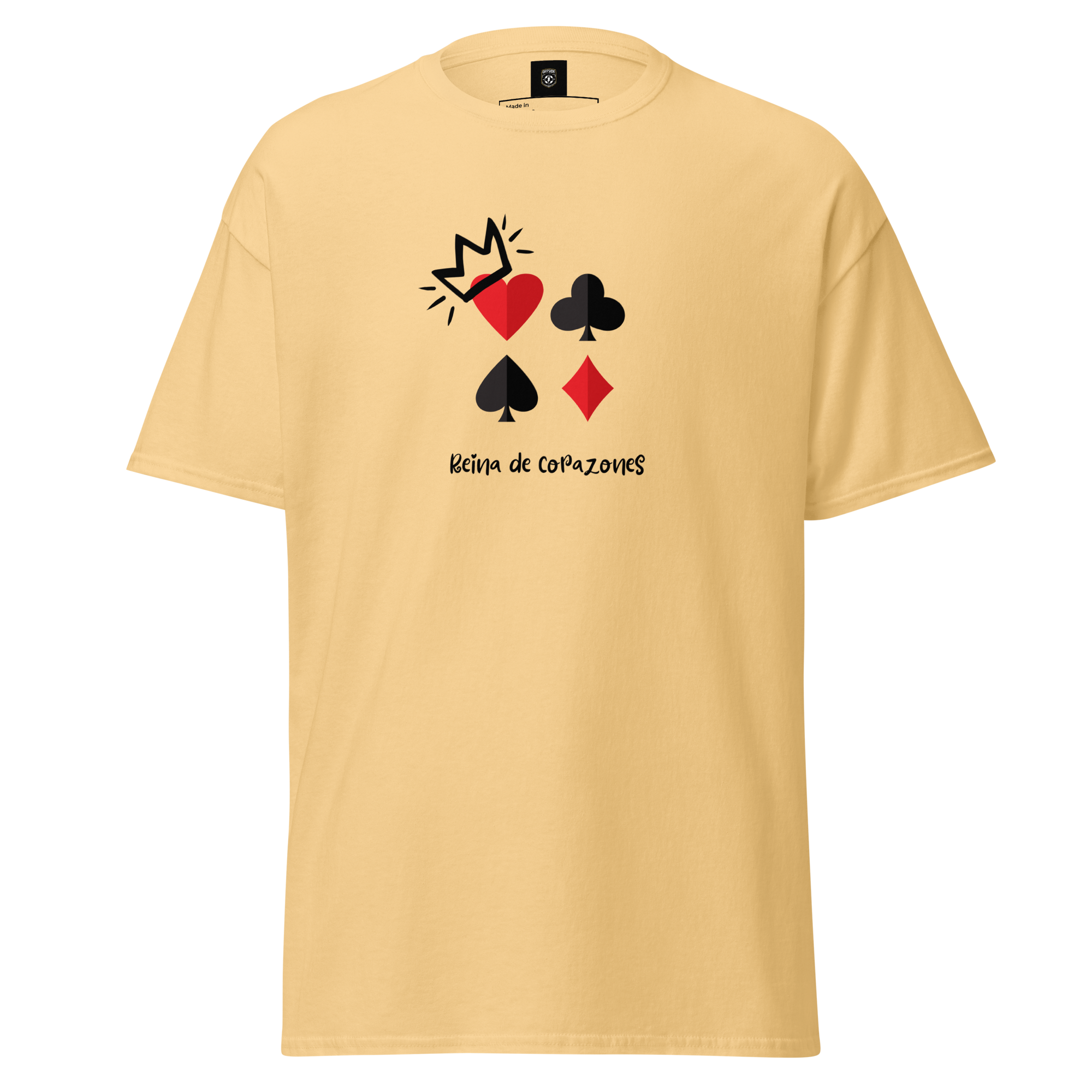 Reina de Corazones Tee - Stylish Statement Shirt for Every Occasion - OFFSIDE CLUB