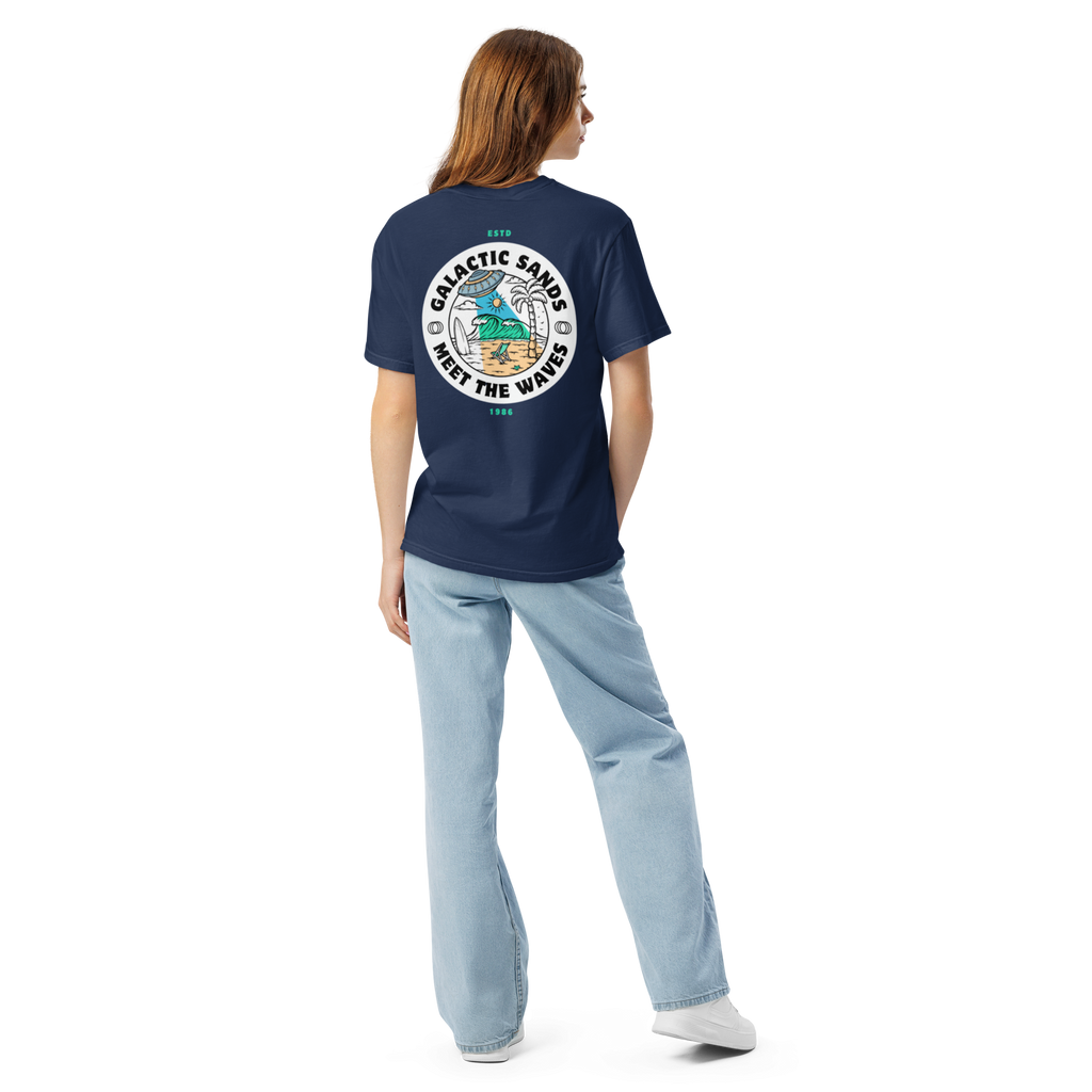 Retro UFO Surf T-Shirt - Unleash Your Style with a Cosmic Twist - OFFSIDE CLUB