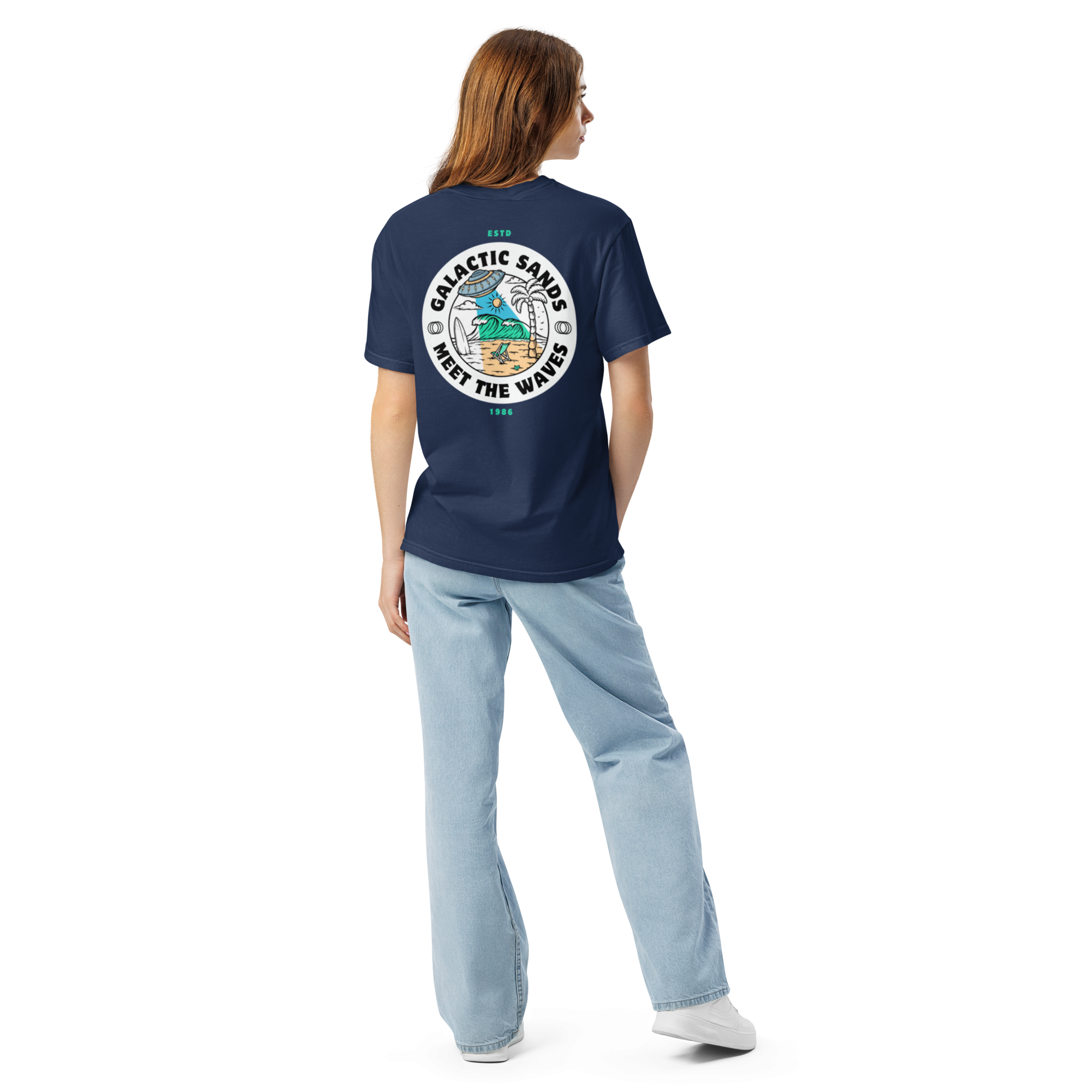Retro UFO Surf T-Shirt - Unleash Your Style with a Cosmic Twist - OFFSIDE CLUB