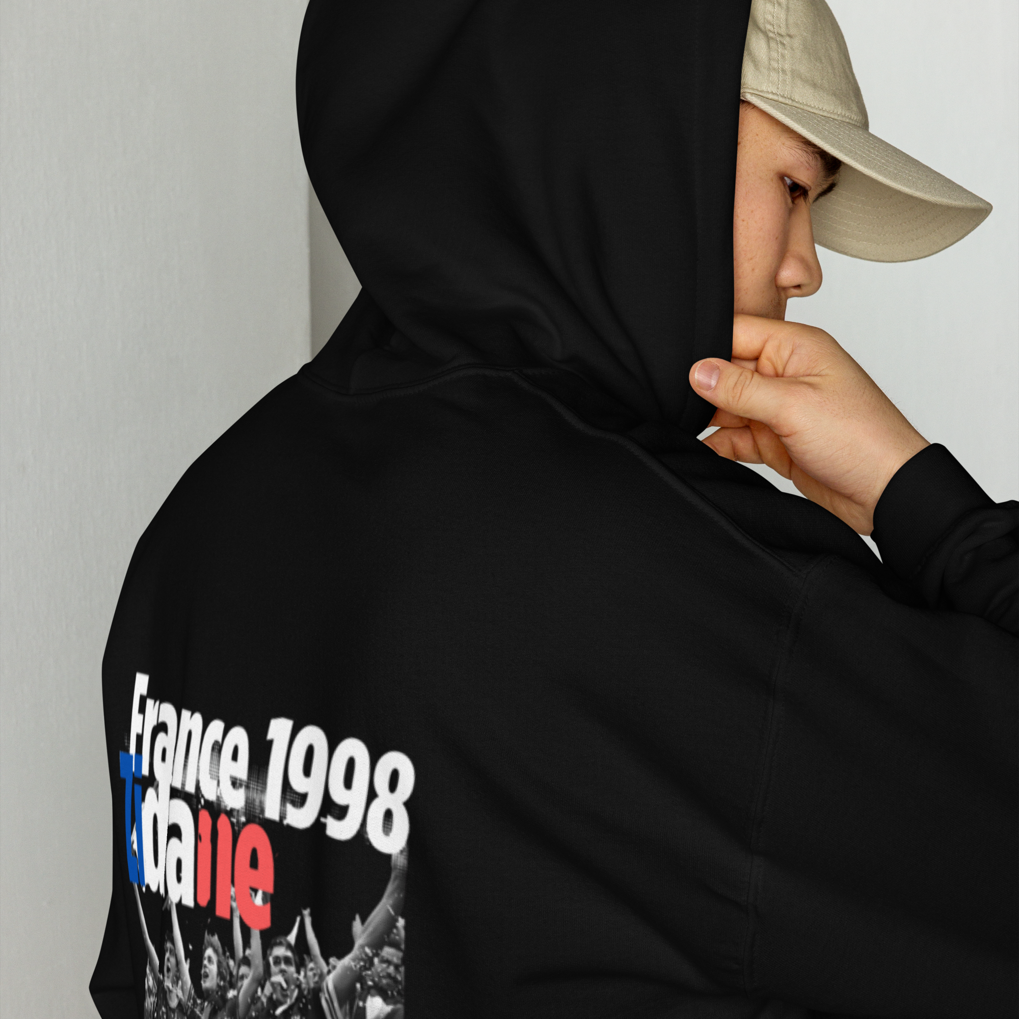 FRANCE 1998 Zidane Tribute Hoodie - Celebrate Football History - OFFSIDE CLUB