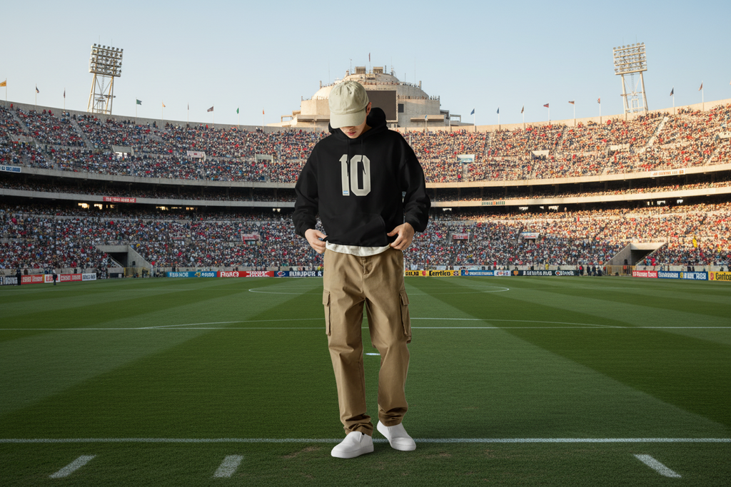 Hand of God Football Tribute - Celebrate the Legend #10 - OFFSIDE CLUB
