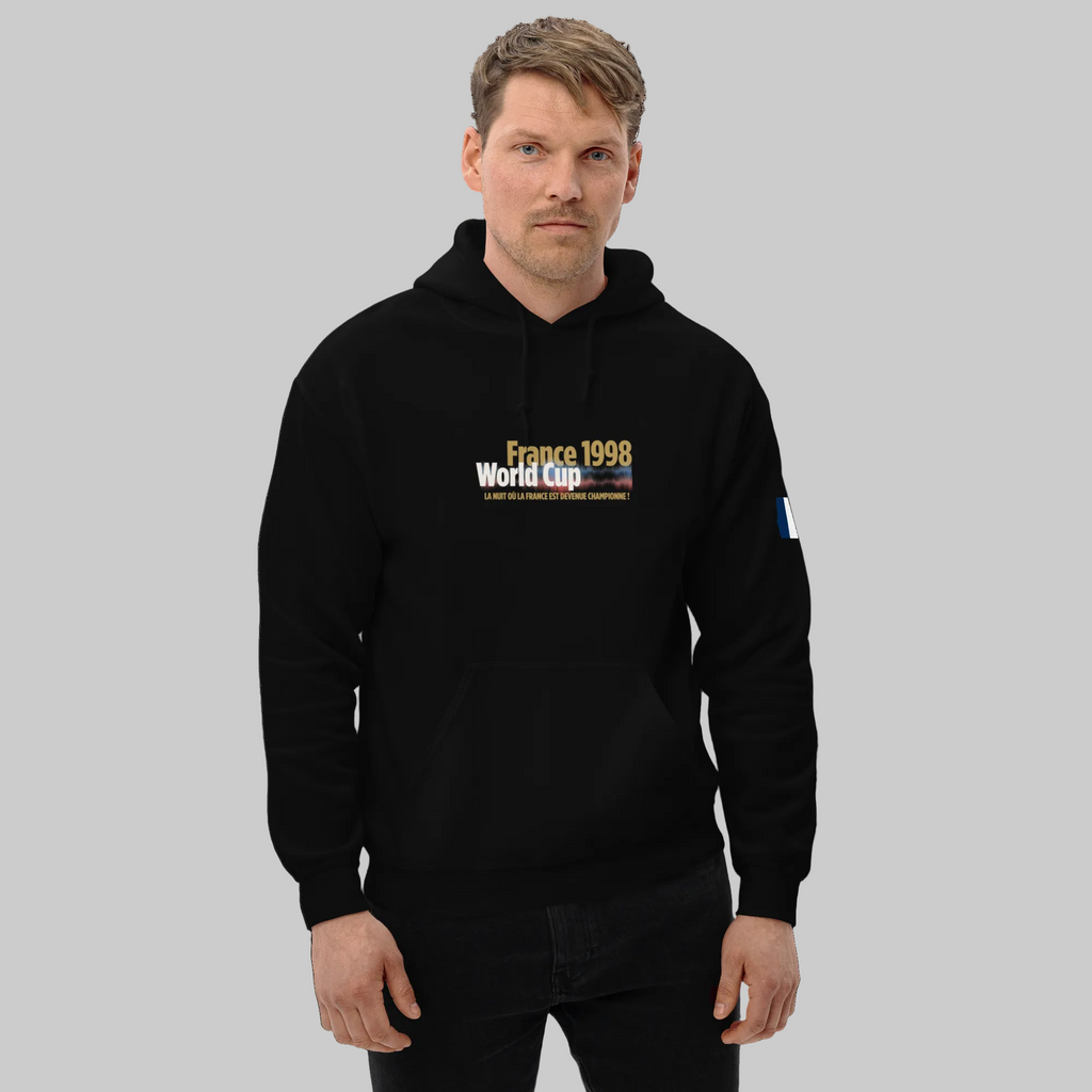 FRANCE 1998 Zidane Tribute Hoodie - Celebrate Football History - OFFSIDE CLUB