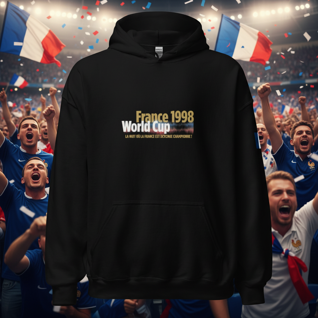 FRANCE 1998  #Zidane Tribute Hoodie