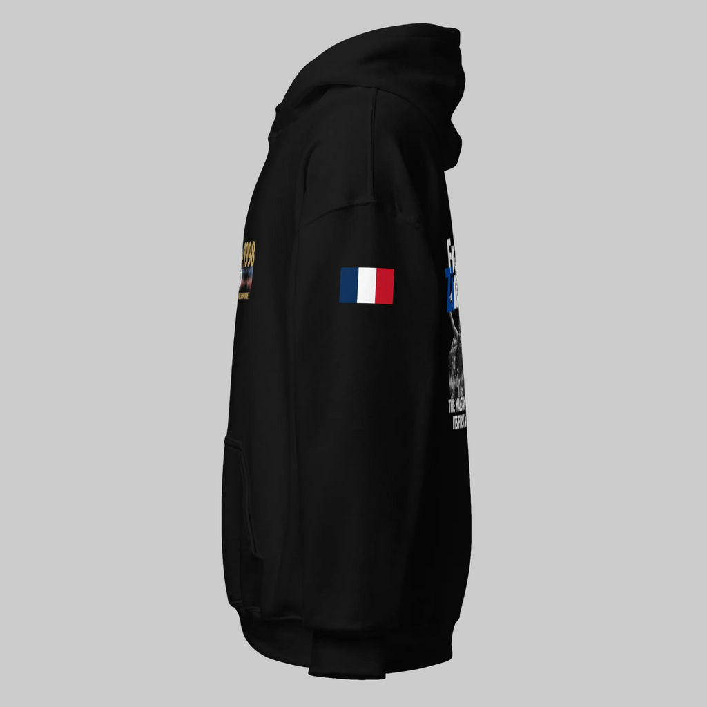 FRANCE 1998 Zidane Tribute Hoodie - Celebrate Football History - OFFSIDE CLUB