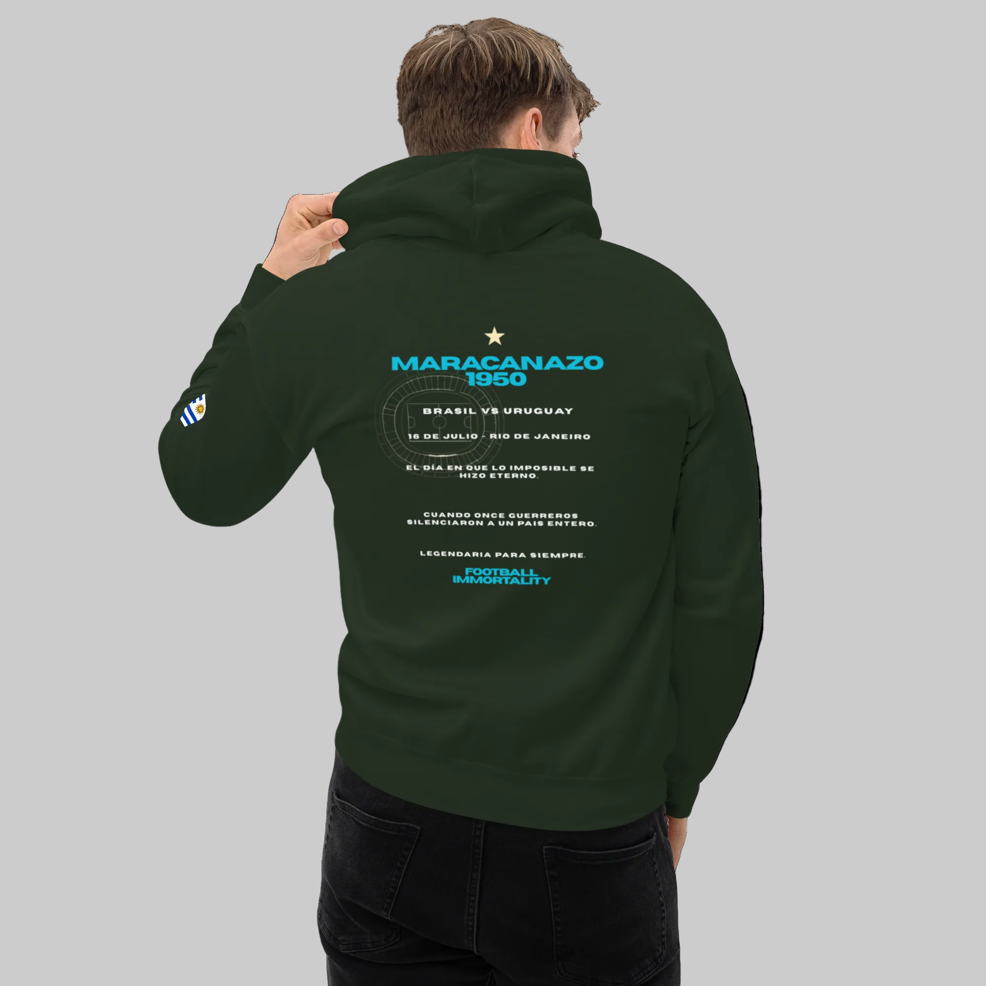 Maracanazo 1950 Hoodie – Celebrate Football Immortality - OFFSIDE CLUB